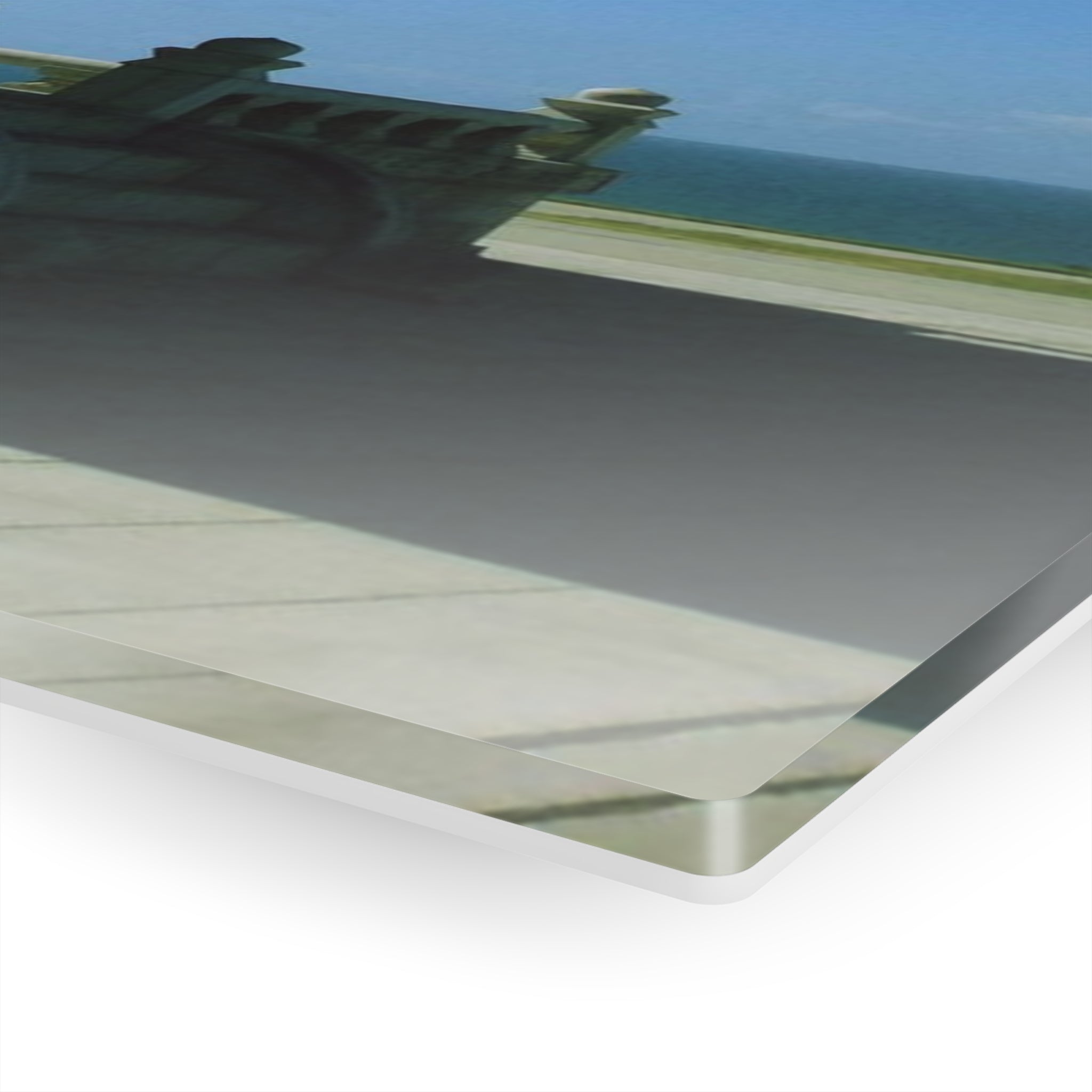 The Korean Bell of Friendship in Angel's Gate Park, San Pedro, Los Angeles, California - Acrylic Print