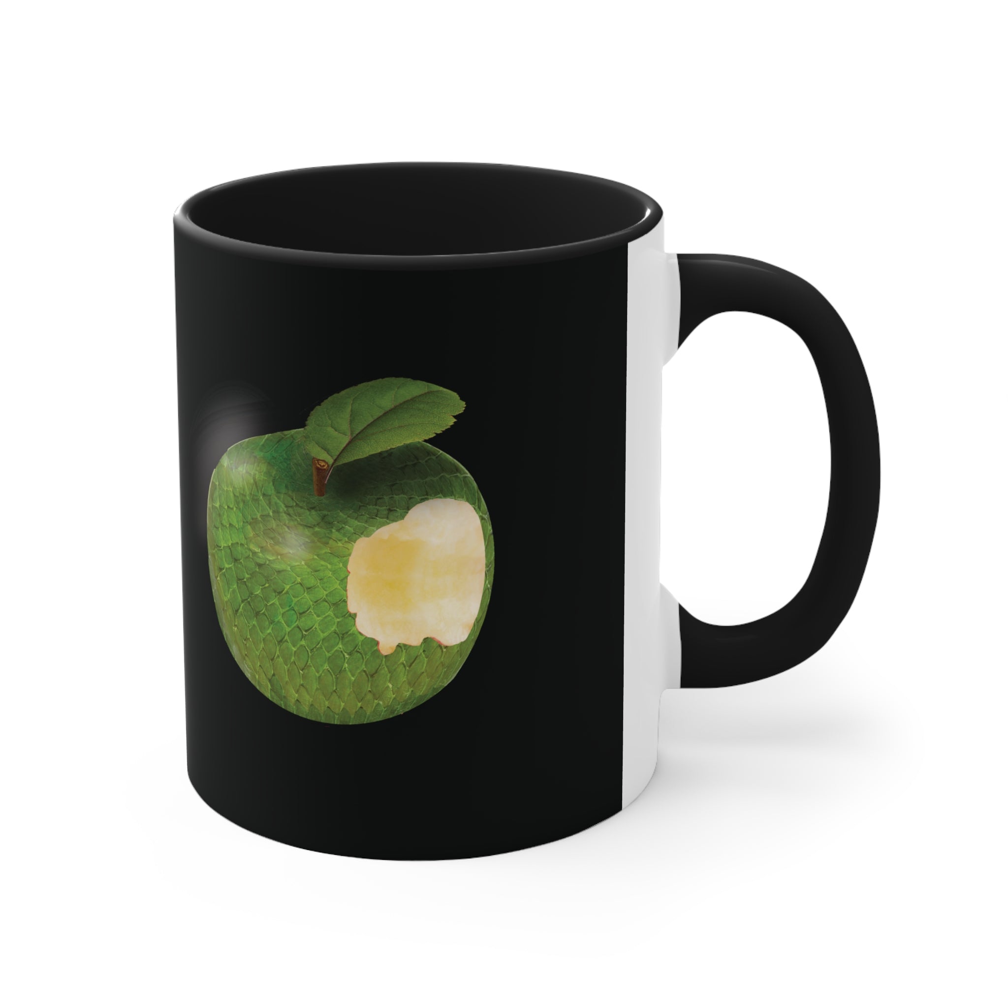 The Adam and Eve Apple: Original Sin Series Accent Coffee Mug, 11oz