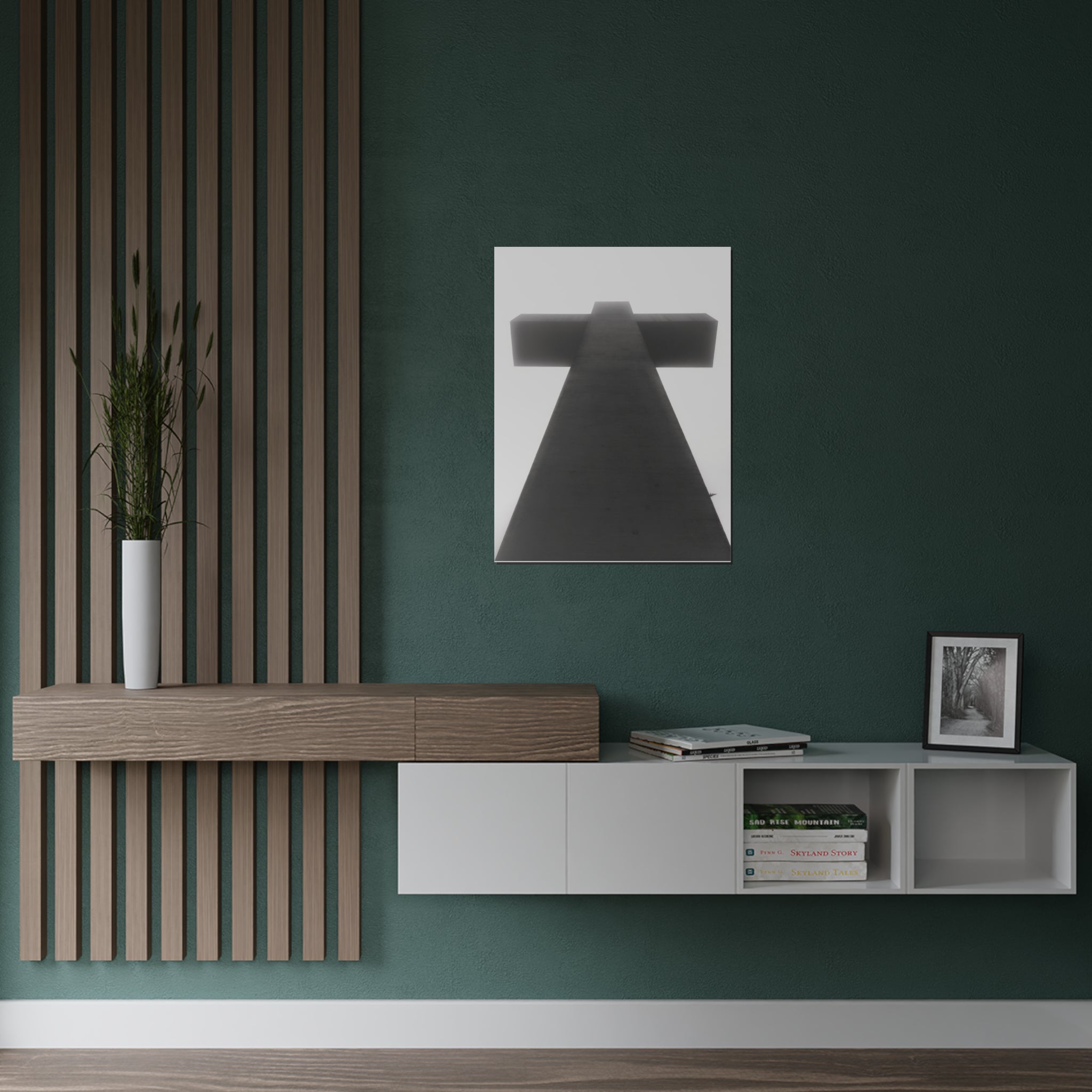 The Cross Atop Mount Davidson, San Francisco, California - Satin Poster (300gsm)