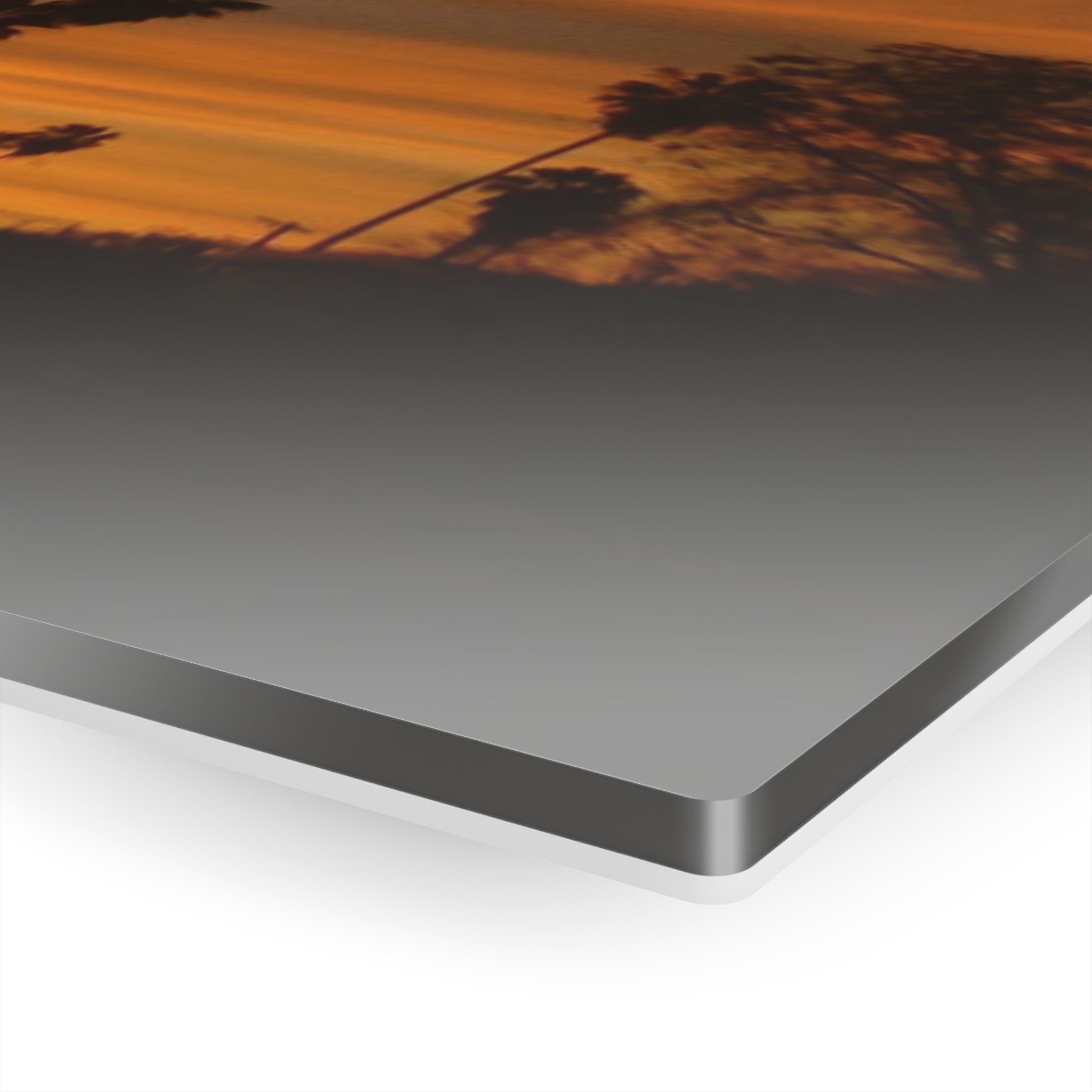 Sunset over the 101 Intestate in Los Angeles, California - Acrylic Print