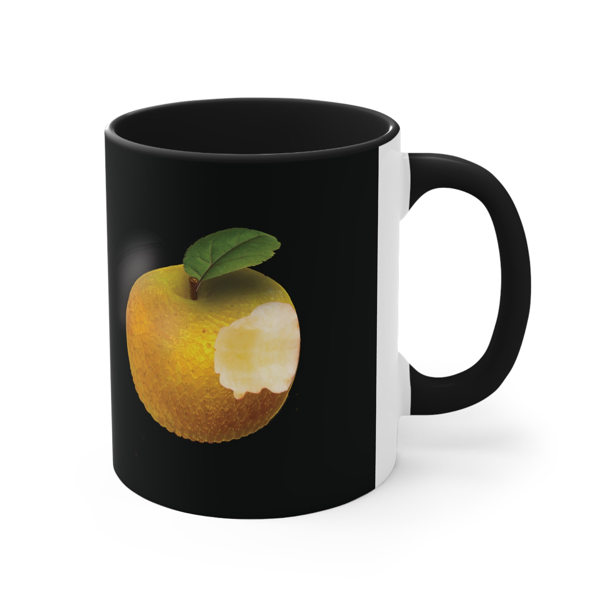 The Adam and Eve Apple: Original Sin Series Accent Coffee Mug, 11oz