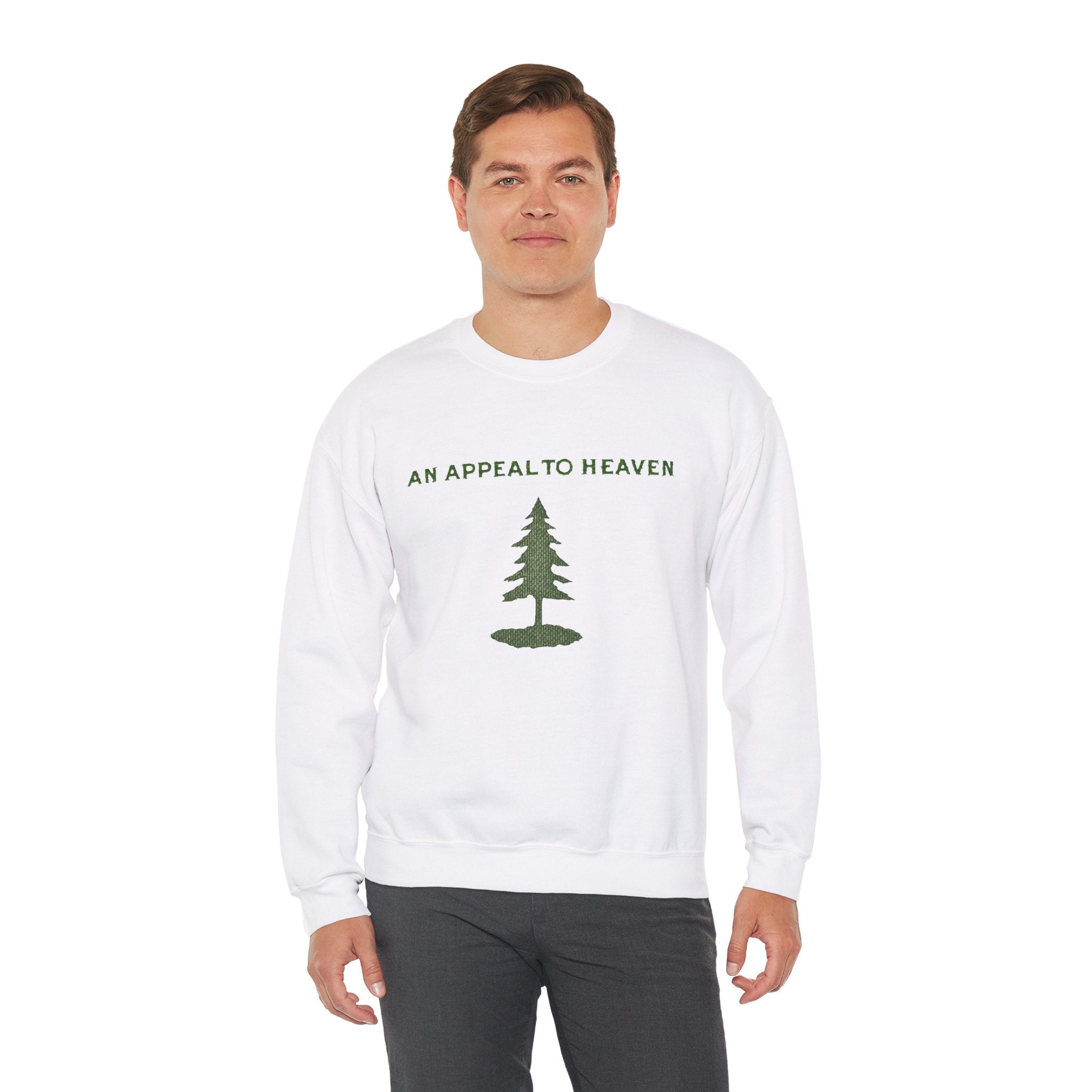 An Appeal To Heaven Flag Unisex Heavy Blend™ Crewneck Sweatshirt