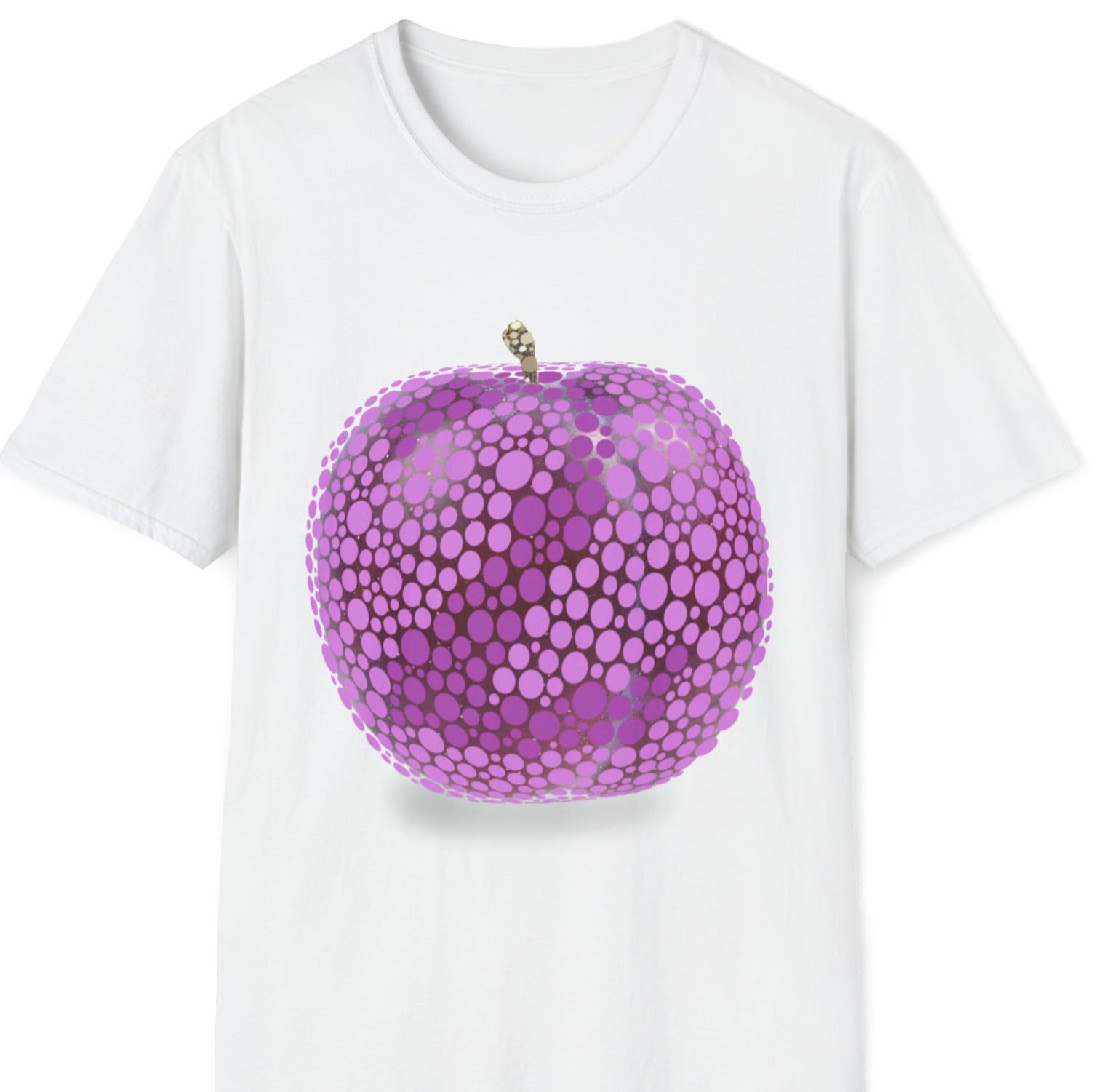 Ishihara Plum Fruit Abstract Artwork T-shirt