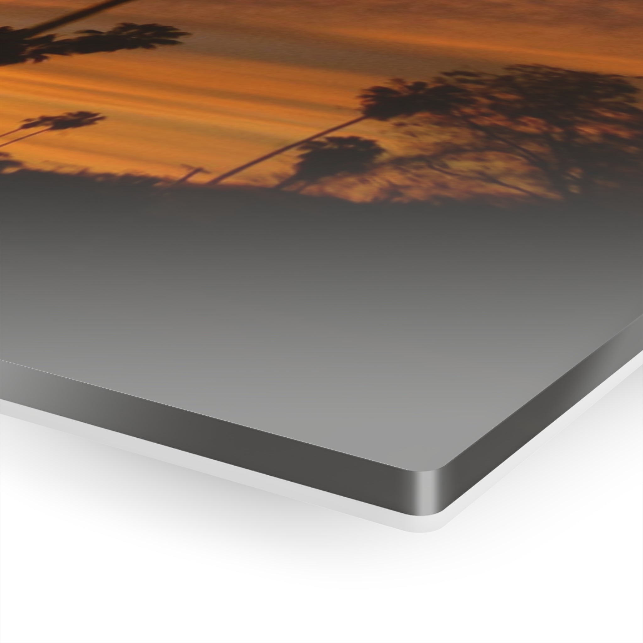 Sunset over the 101 Intestate in Los Angeles, California - Acrylic Print