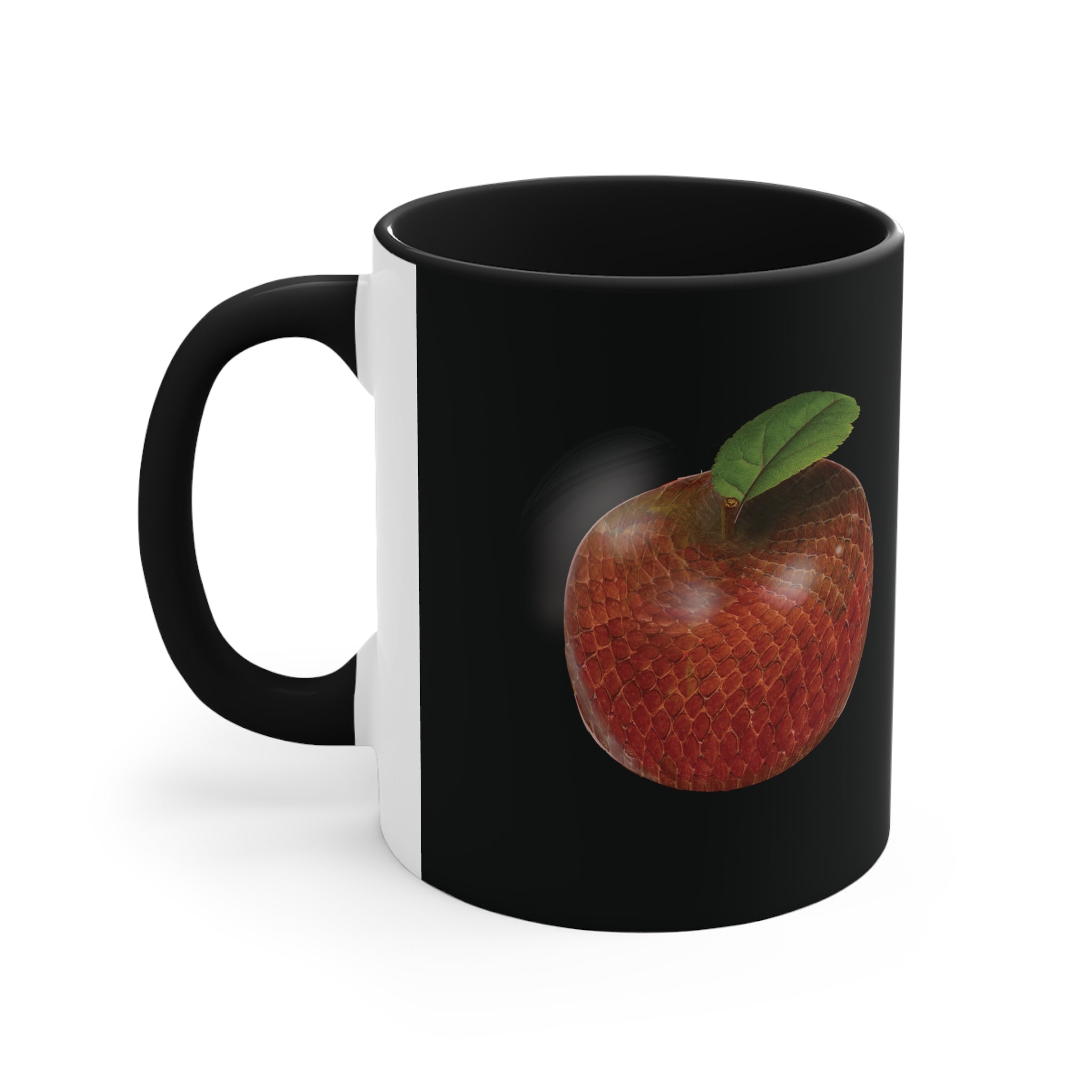 The Adam and Eve Apple: Original Sin Series Accent Coffee Mug, 11oz