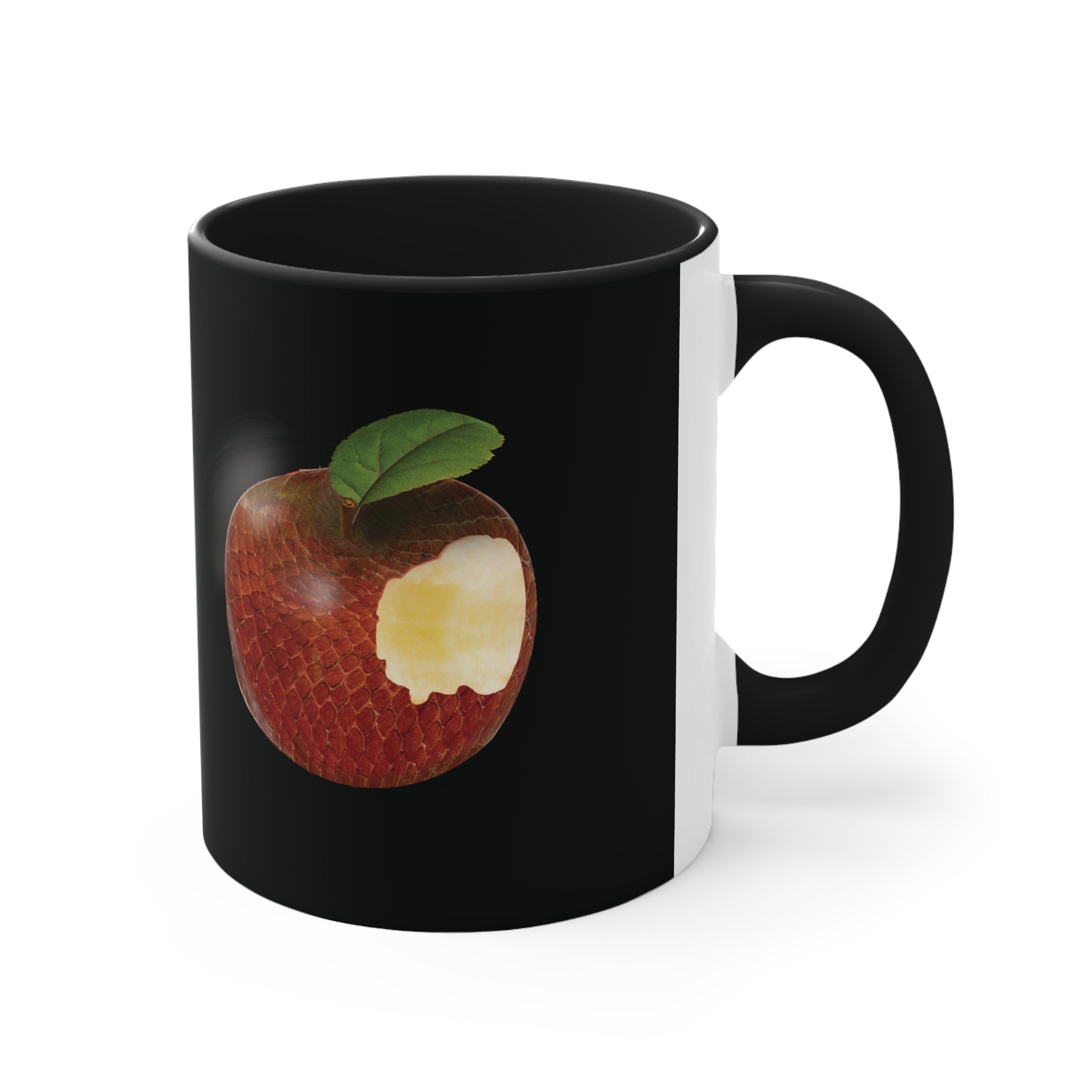 The Adam and Eve Apple: Original Sin Series Accent Coffee Mug, 11oz