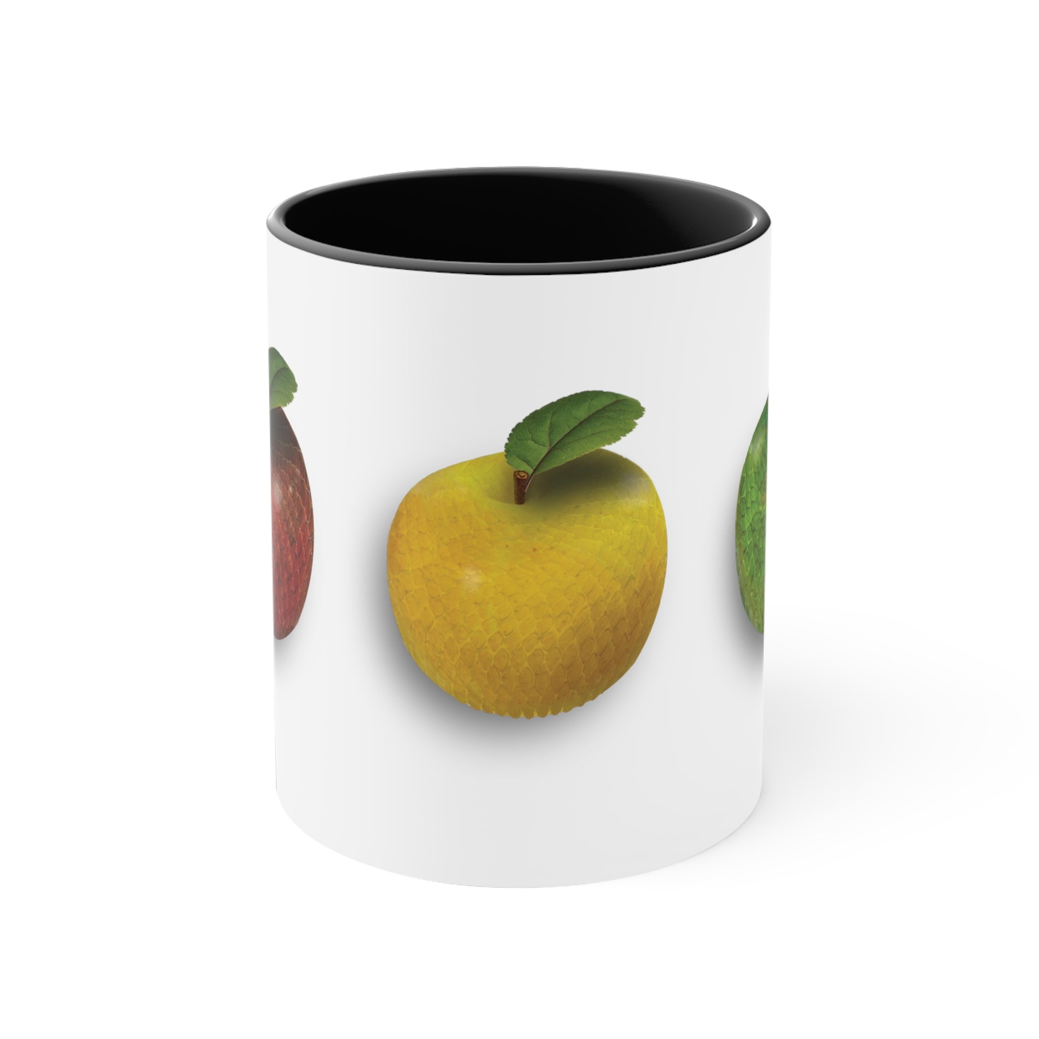 The Adam and Eve Apple: Original Sin Series Accent Coffee Mug, 11oz