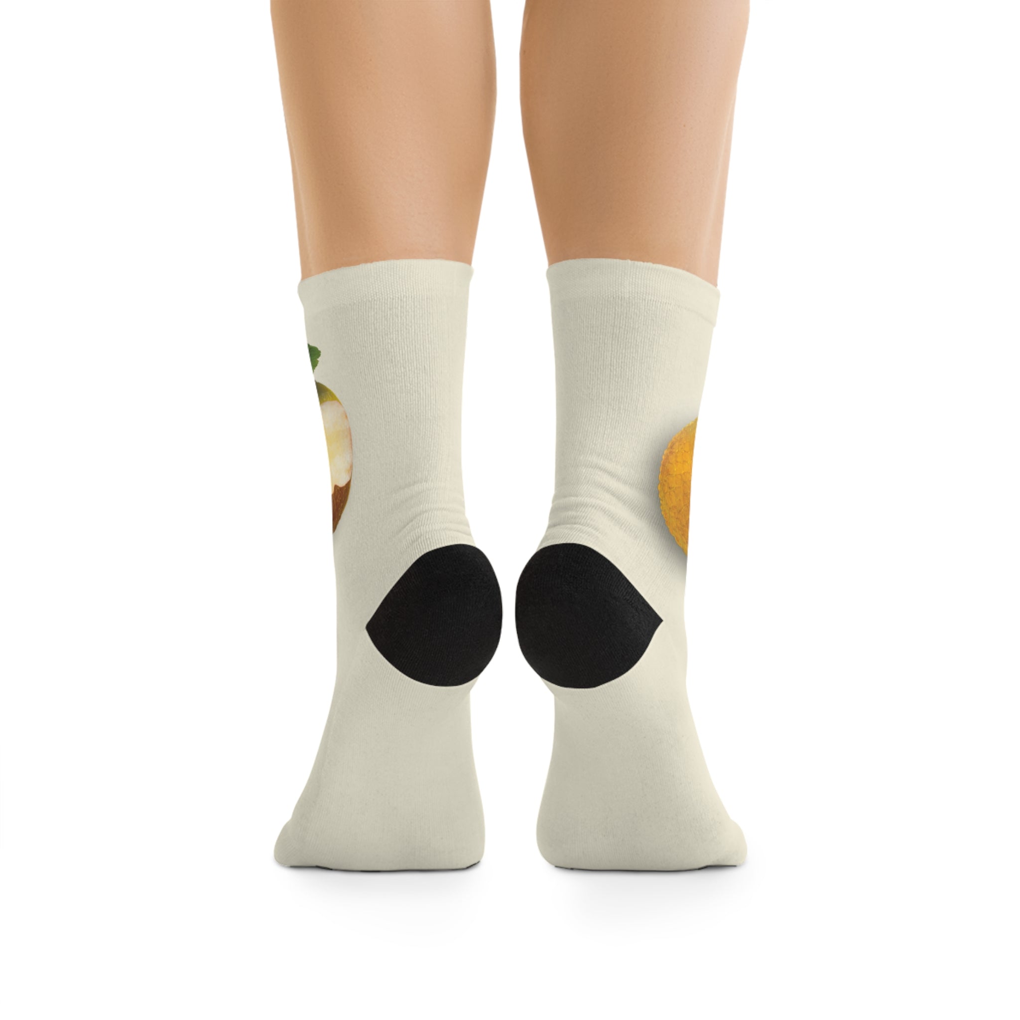 The Adam and Eve Apple: Original Sin Series Recycled Poly Socks