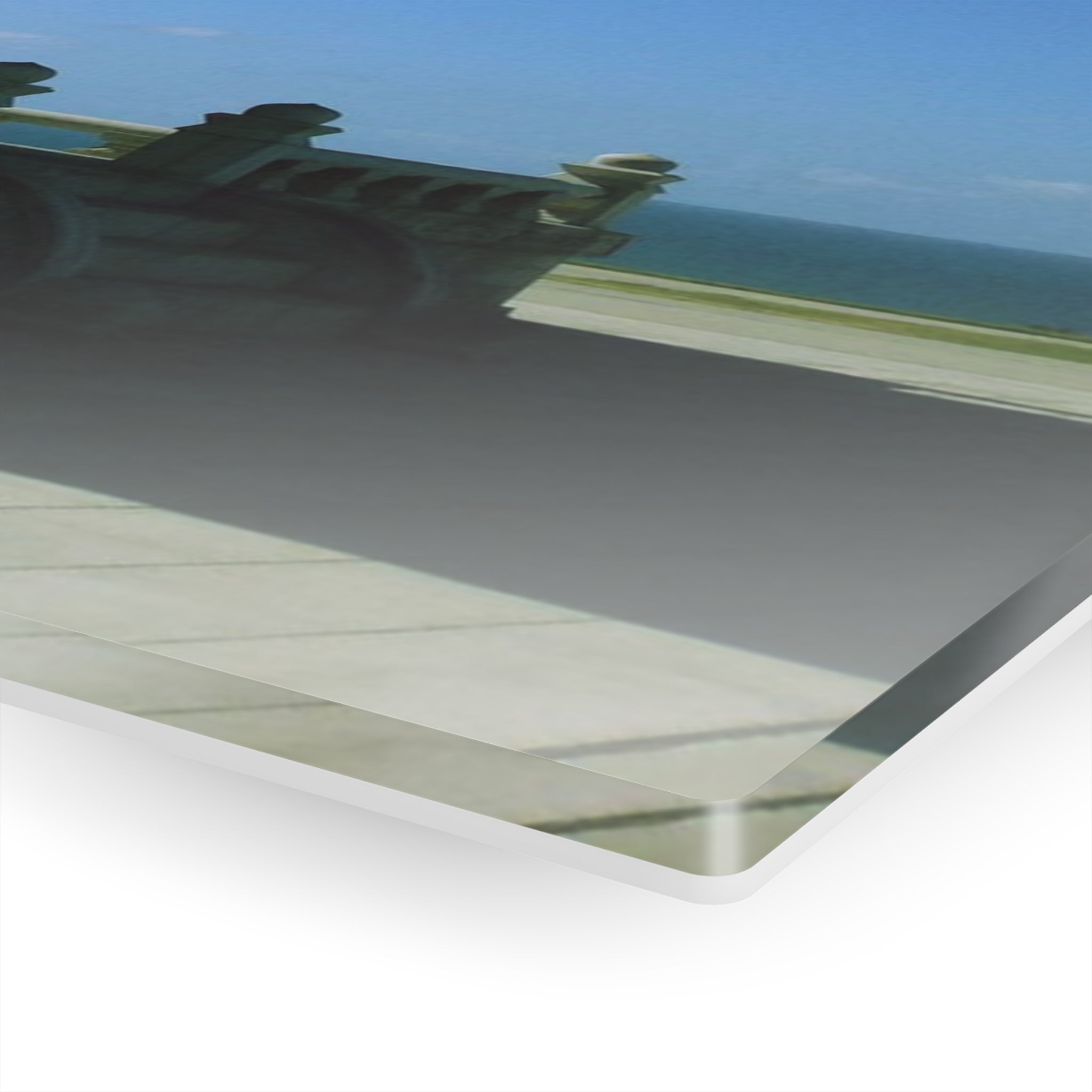 The Korean Bell of Friendship in Angel's Gate Park, San Pedro, Los Angeles, California - Acrylic Print