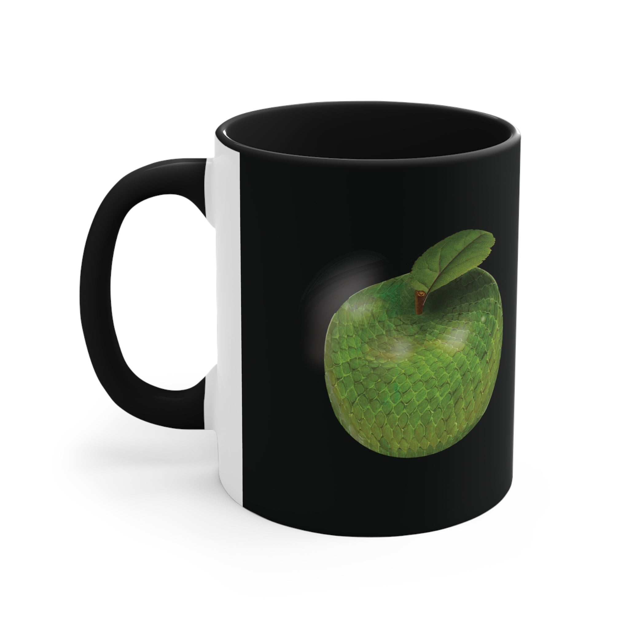 The Adam and Eve Apple: Original Sin Series Accent Coffee Mug, 11oz
