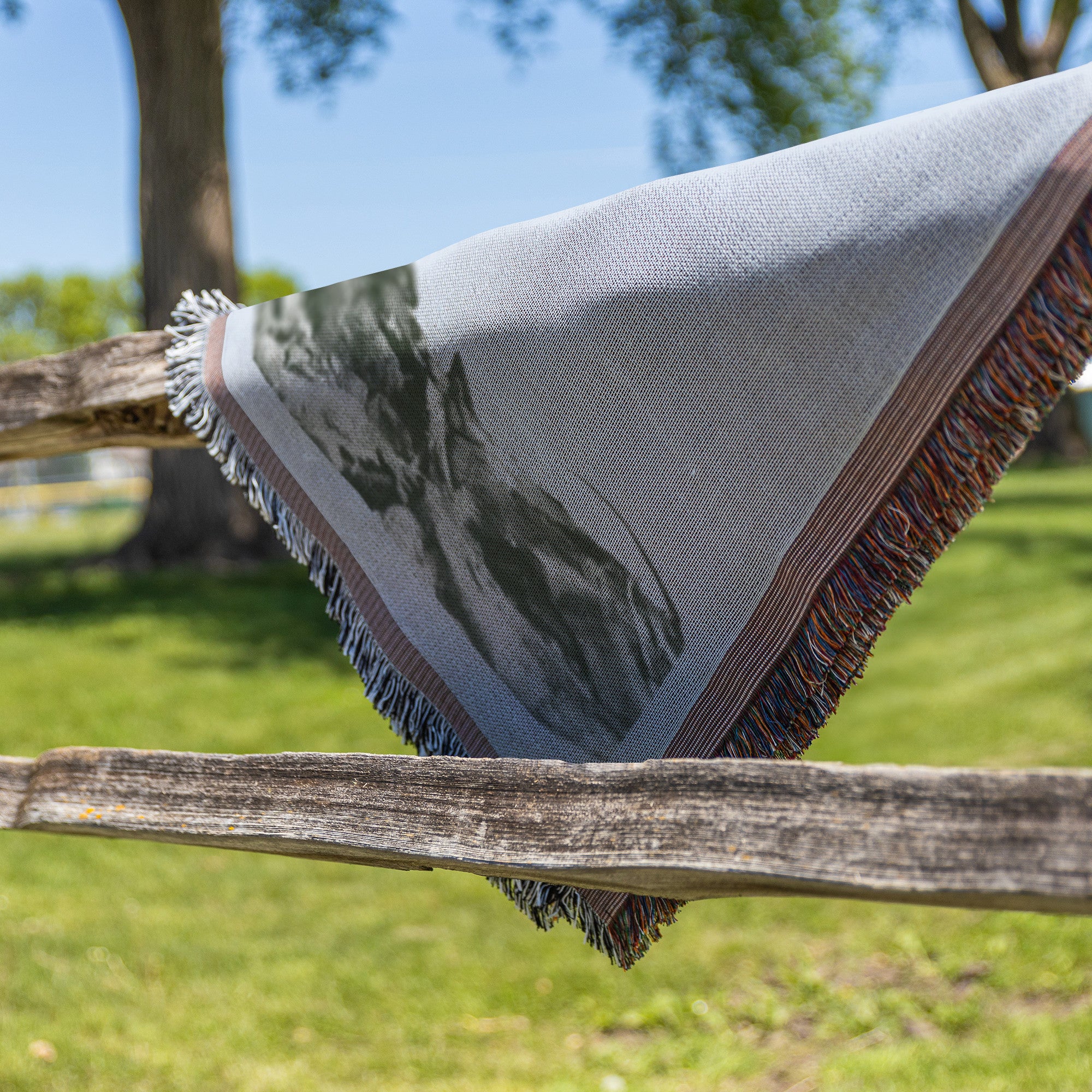 Iwo Jima Memorial Woven Blanket with Free Shipping!