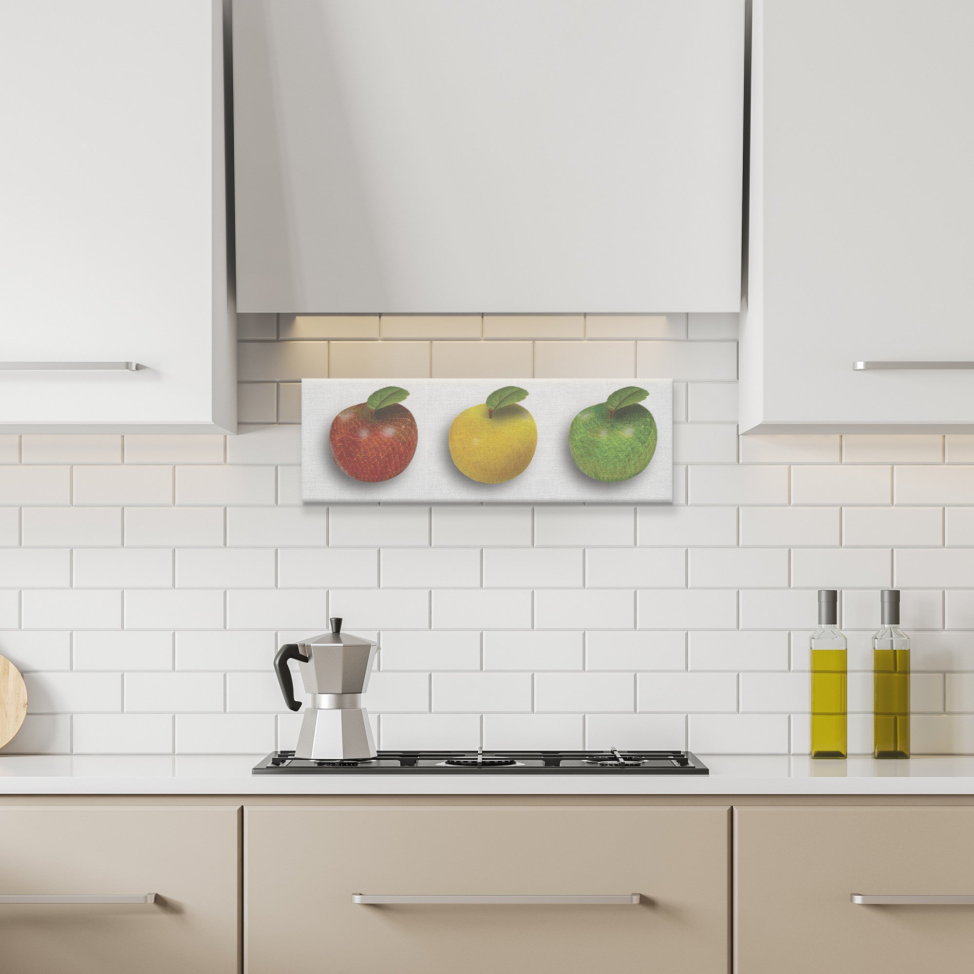 The Adam and Eve Apple: Original Sin Series Canvas Print