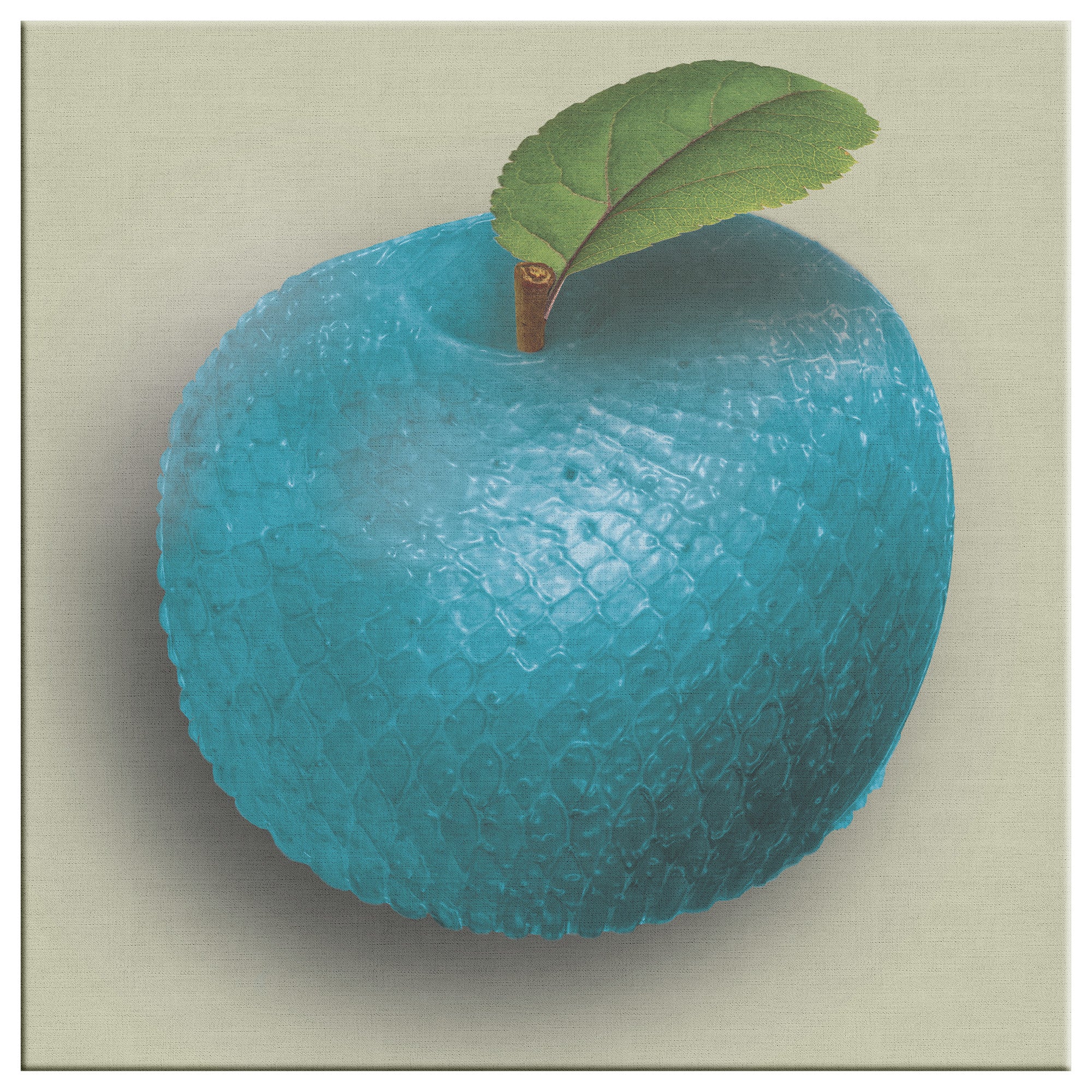 The Adam and Eve Apple: Original Sin Series Canvas Print