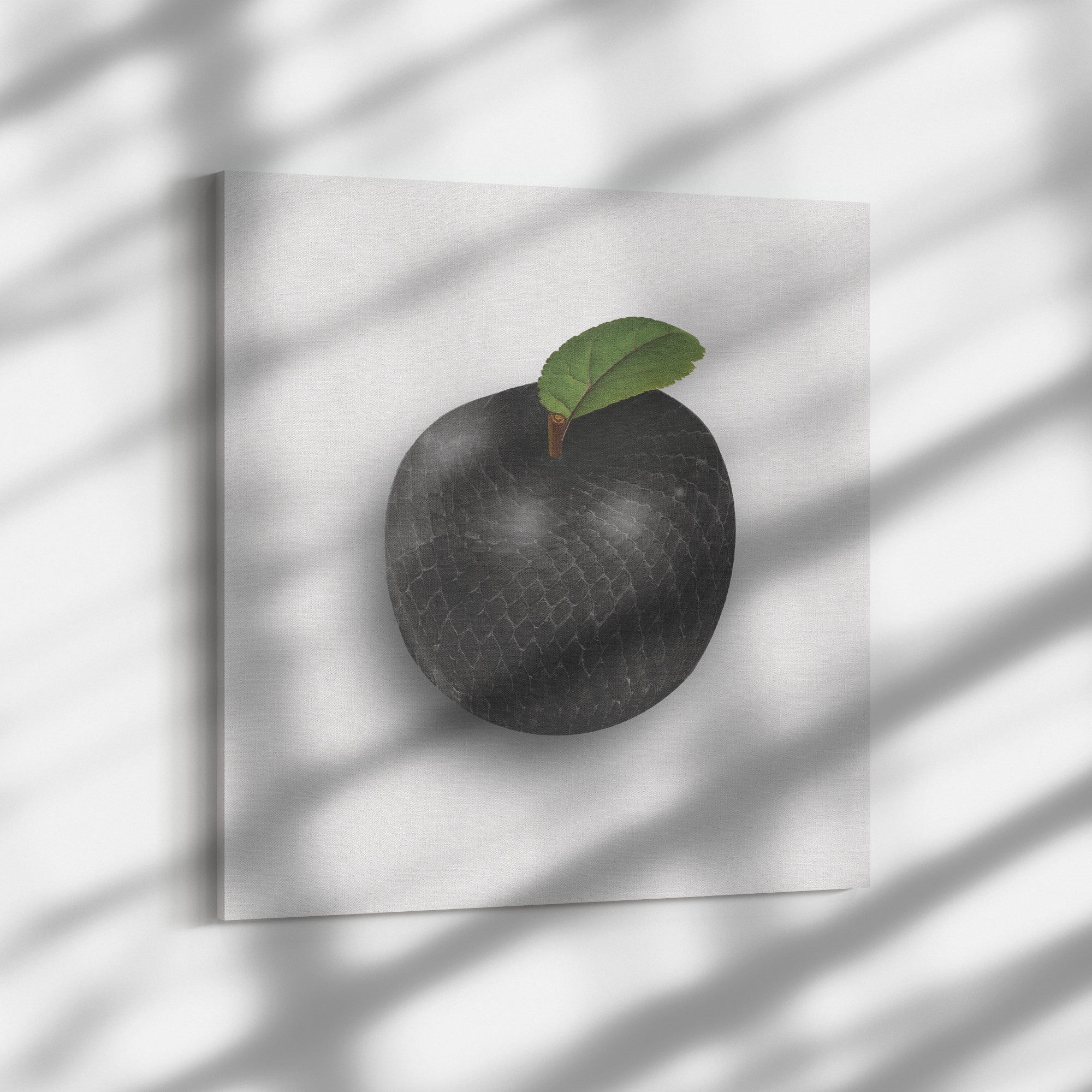 The Adam and Eve Apple: Original Sin Series Canvas Print
