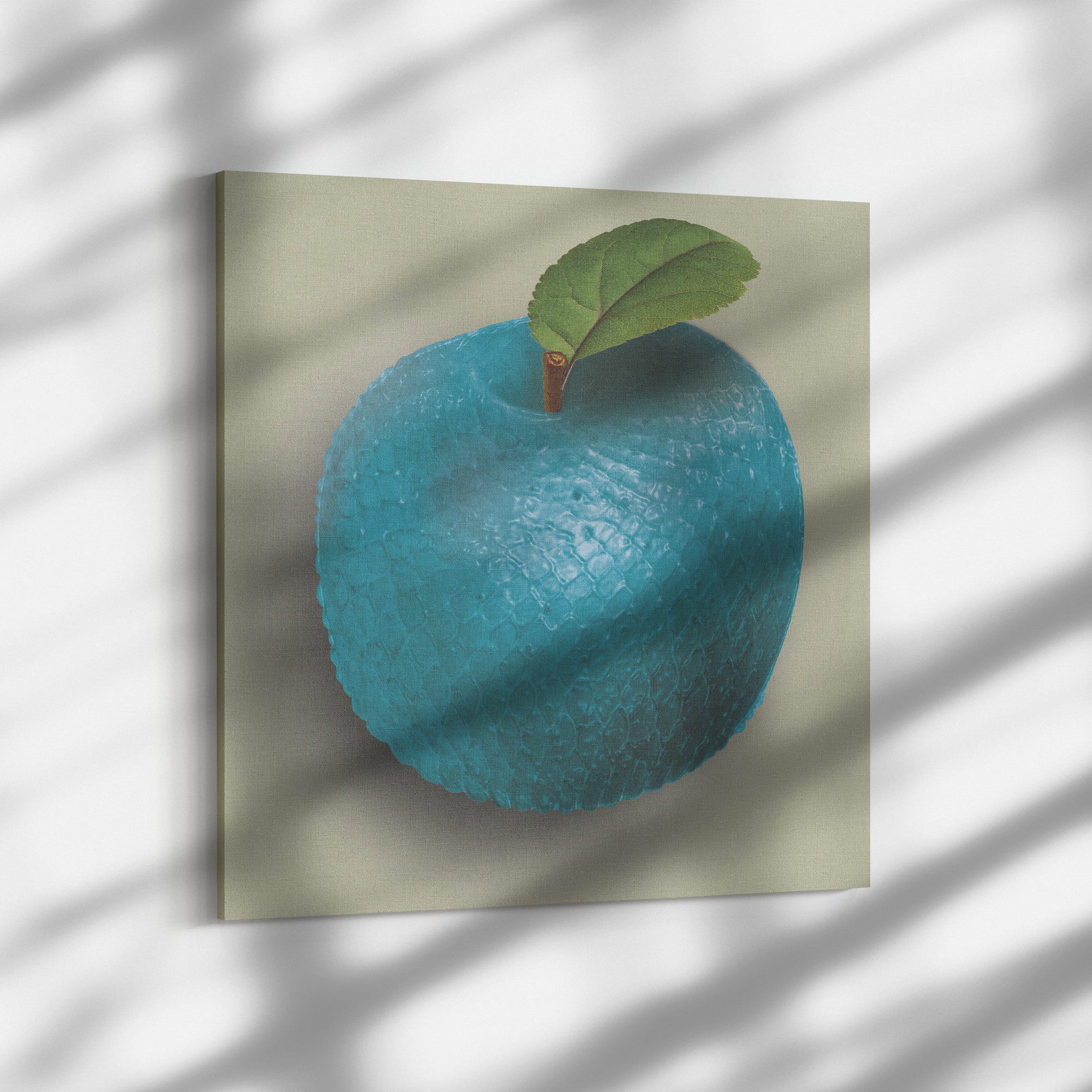The Adam and Eve Apple: Original Sin Series Canvas Print