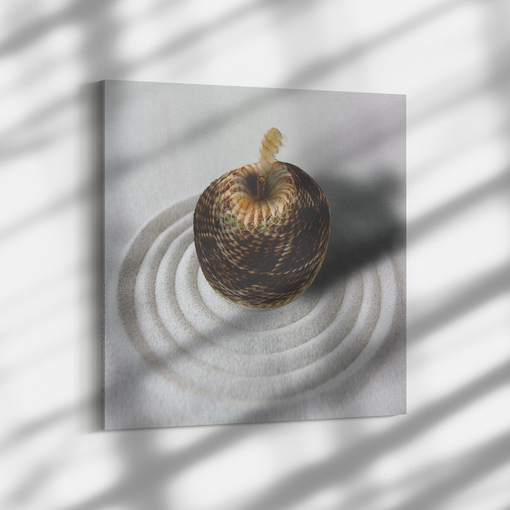 The Adam and Eve Apple: Original Sin Series Canvas Print