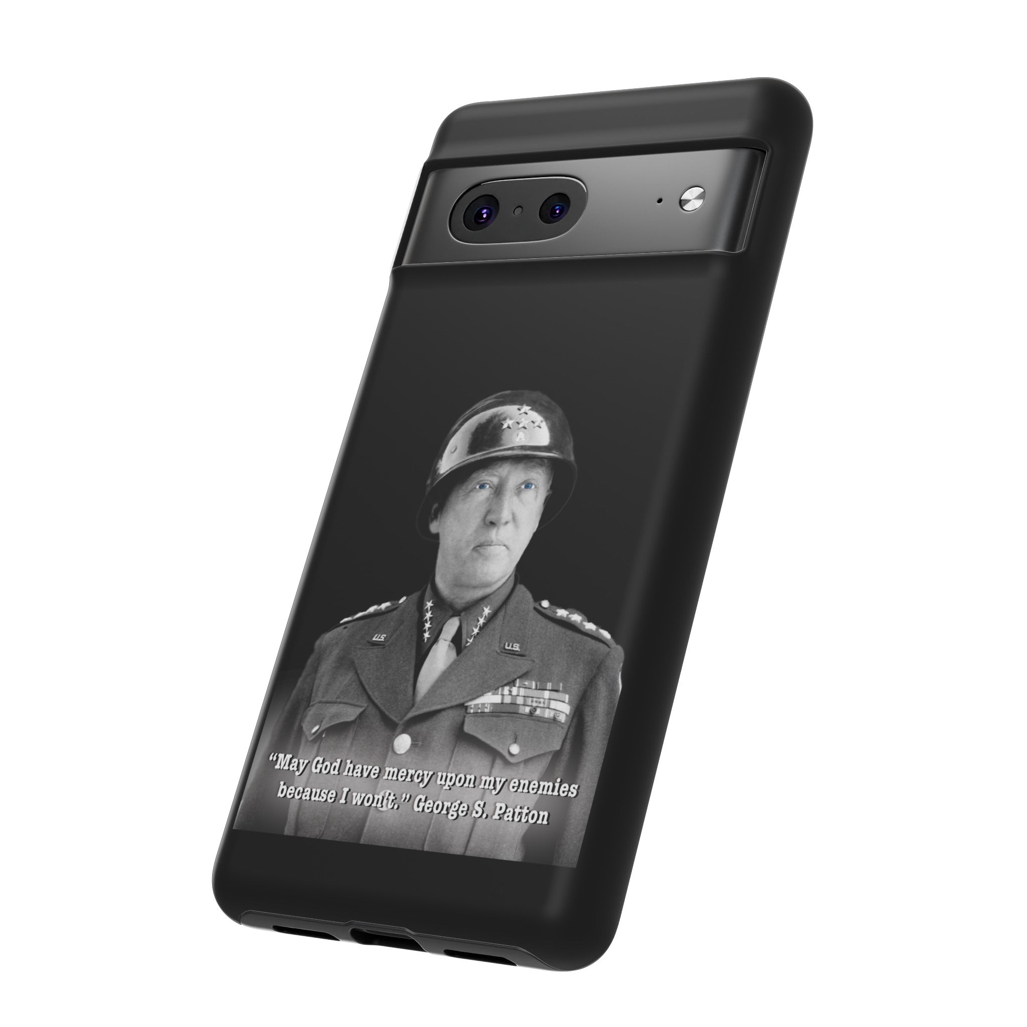 George S. Patton Jr. Tough Cases Black & White