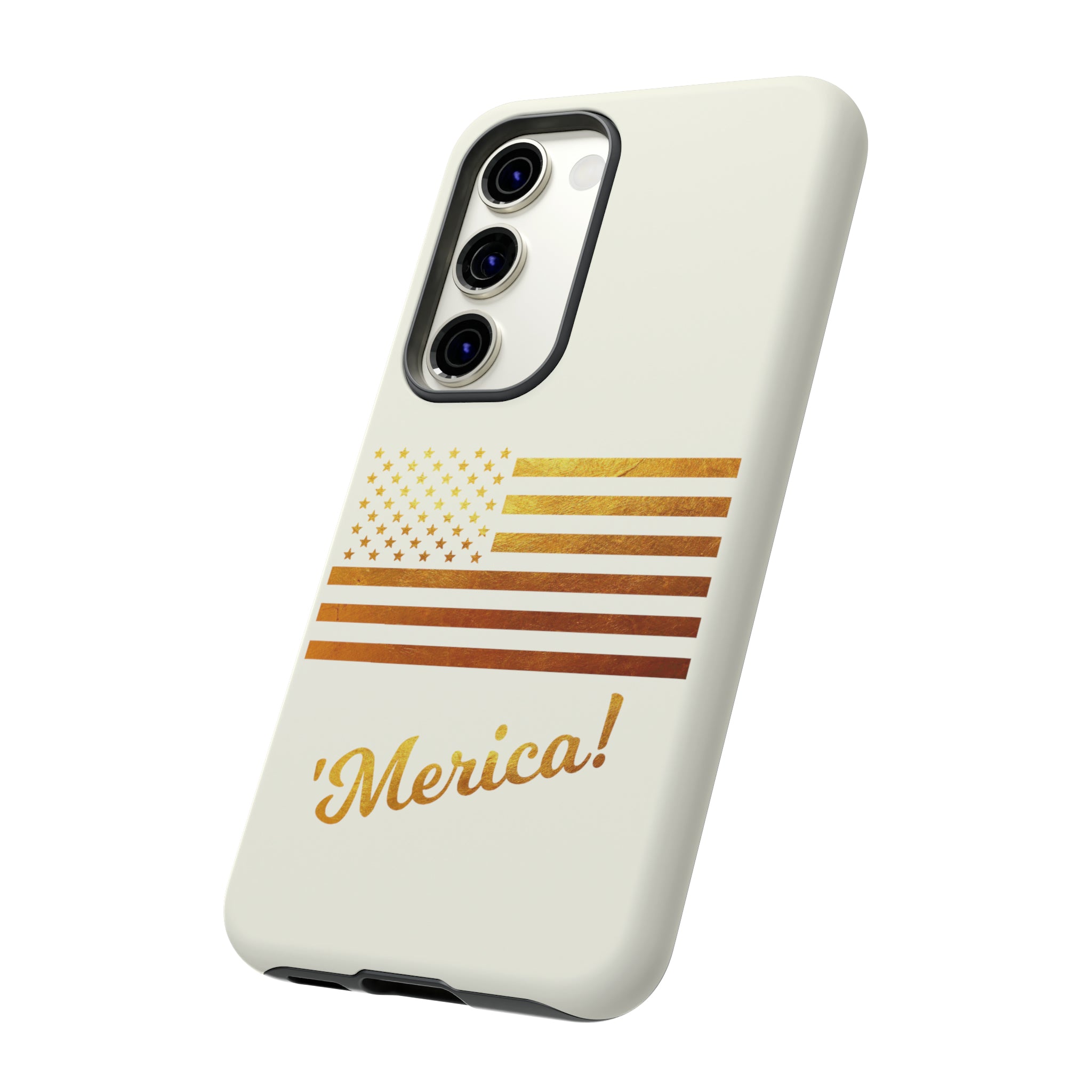 The Ultimate 'Merica and American Flag in Gold Leaf Limited Edition Tough Cases