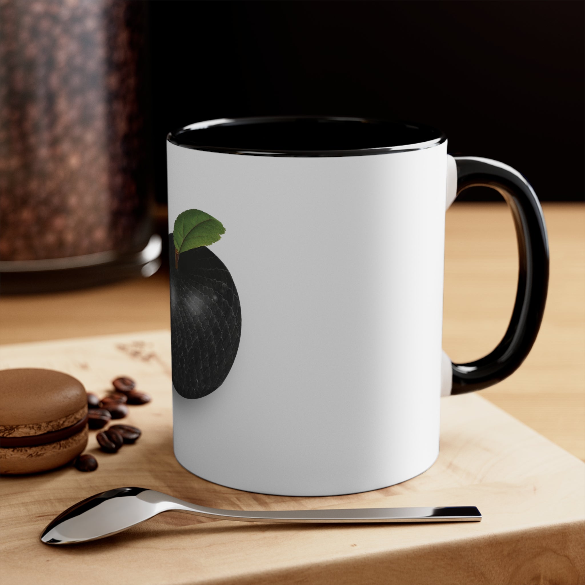 The Adam and Eve Apple: Original Sin Series Accent Coffee Mug, 11oz