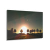 Sunset over Angel's Gate Park, in the San Pedro, California - Acrylic Print