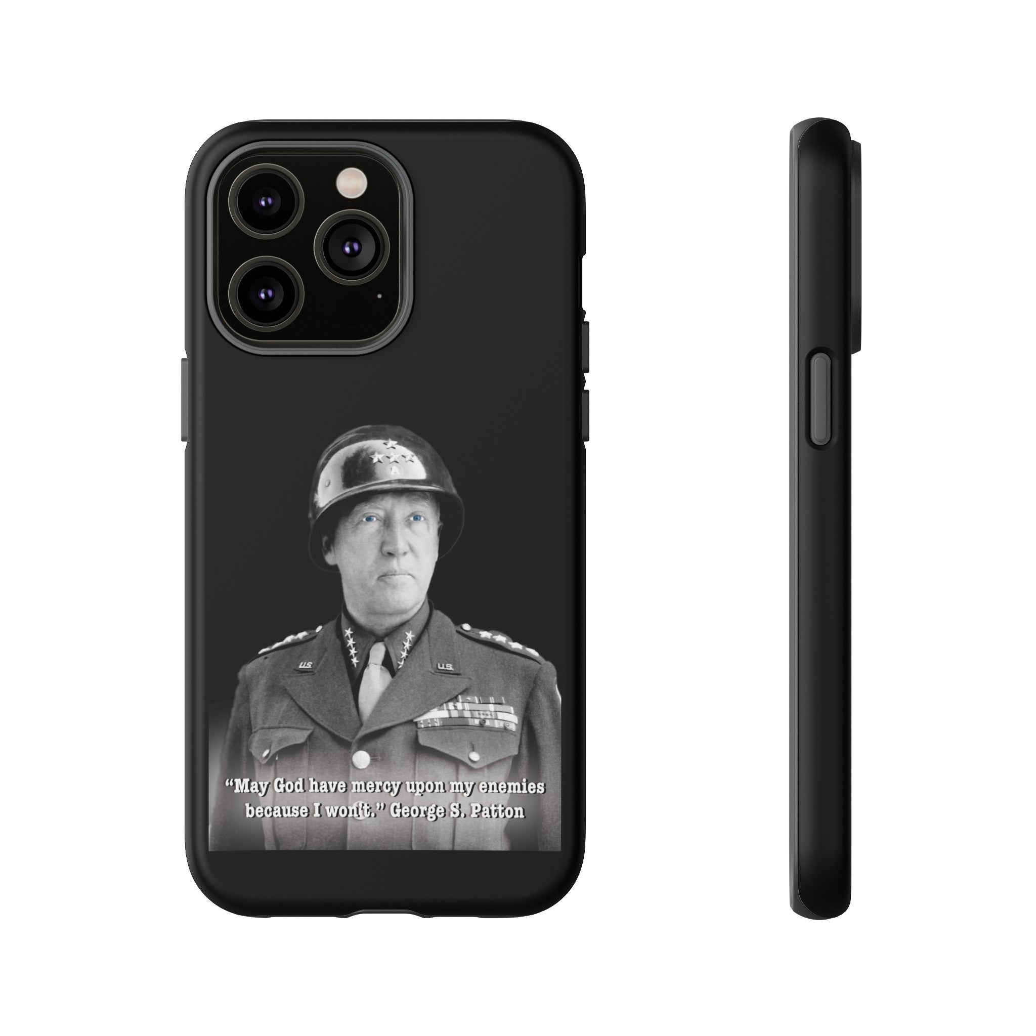 George S. Patton Jr. Tough Cases Black & White