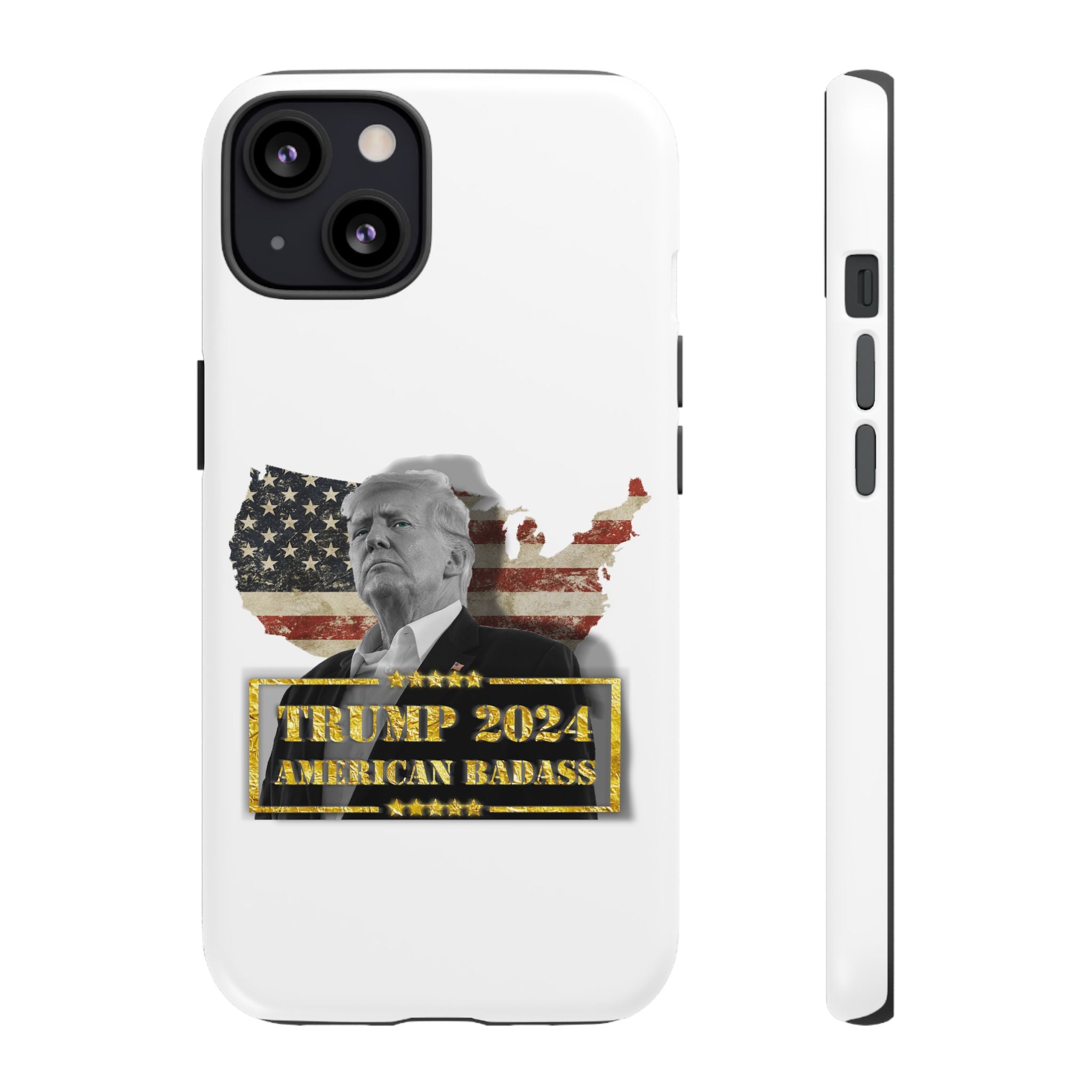 Trump 2024 American Badass Tough Case