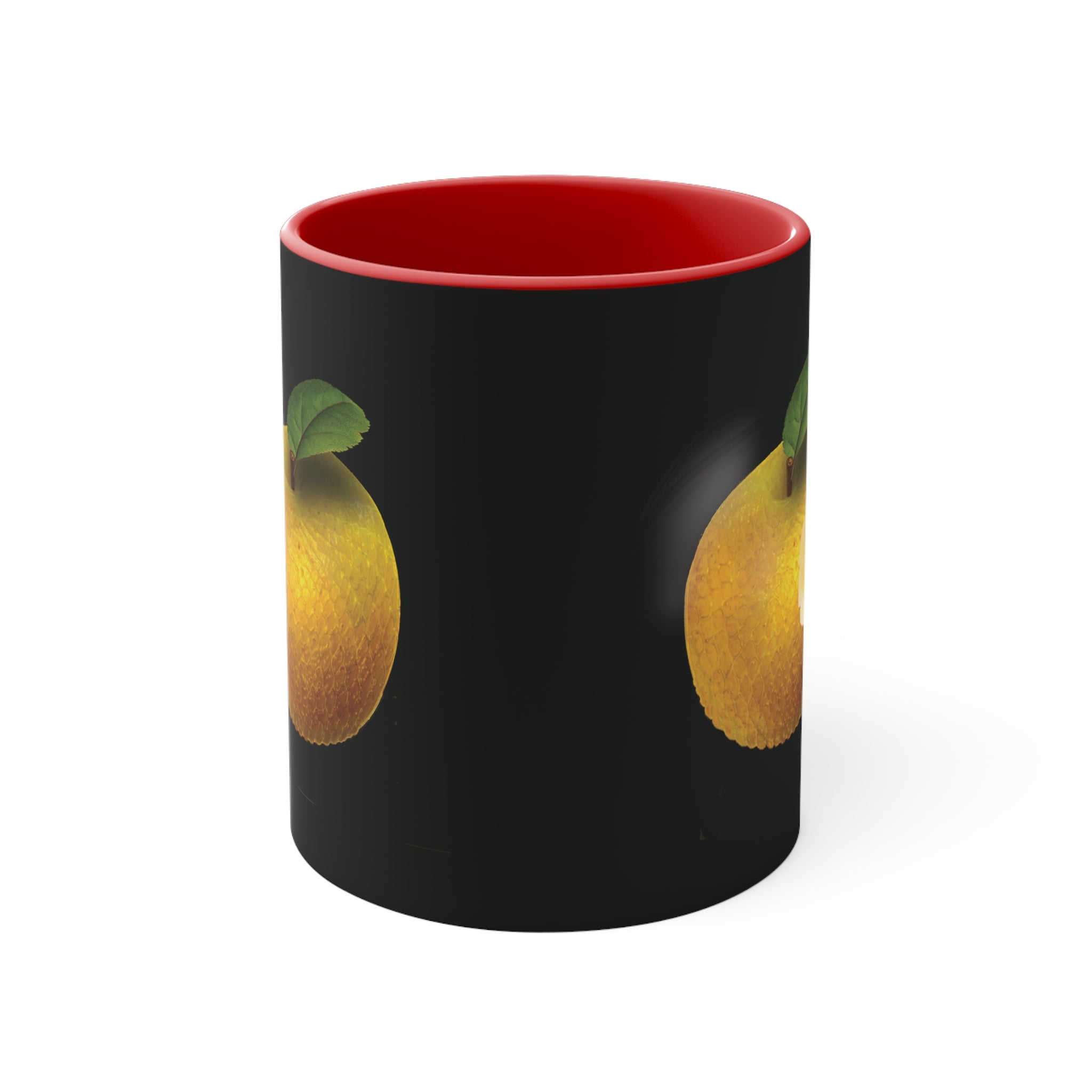 The Adam and Eve Apple: Original Sin Series Accent Coffee Mug, 11oz