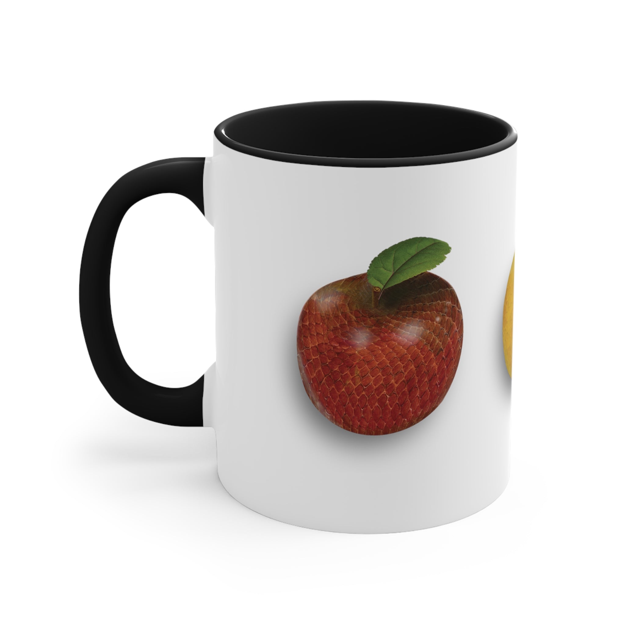 The Adam and Eve Apple: Original Sin Series Accent Coffee Mug, 11oz