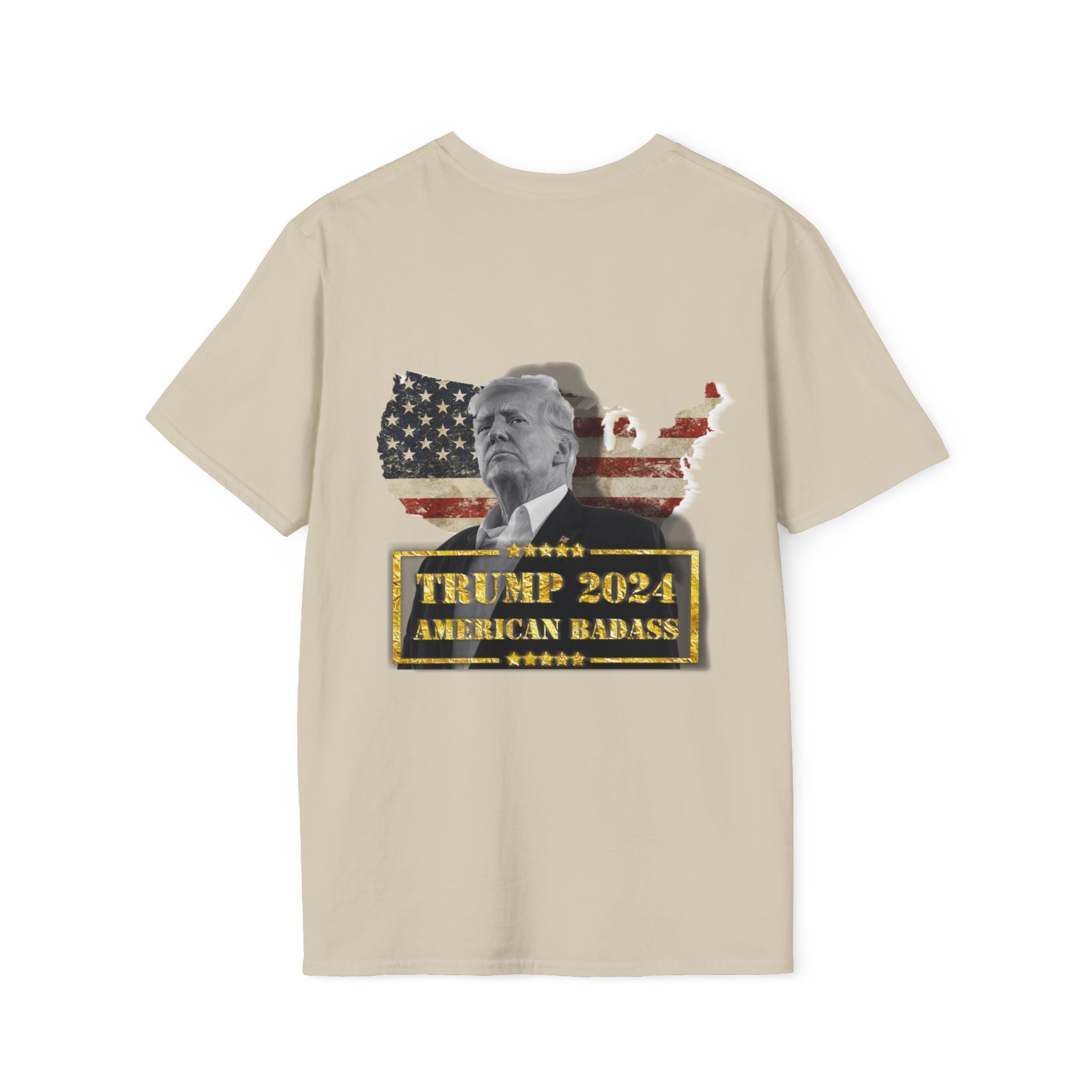 Trump 2024 American Badass T Shirt