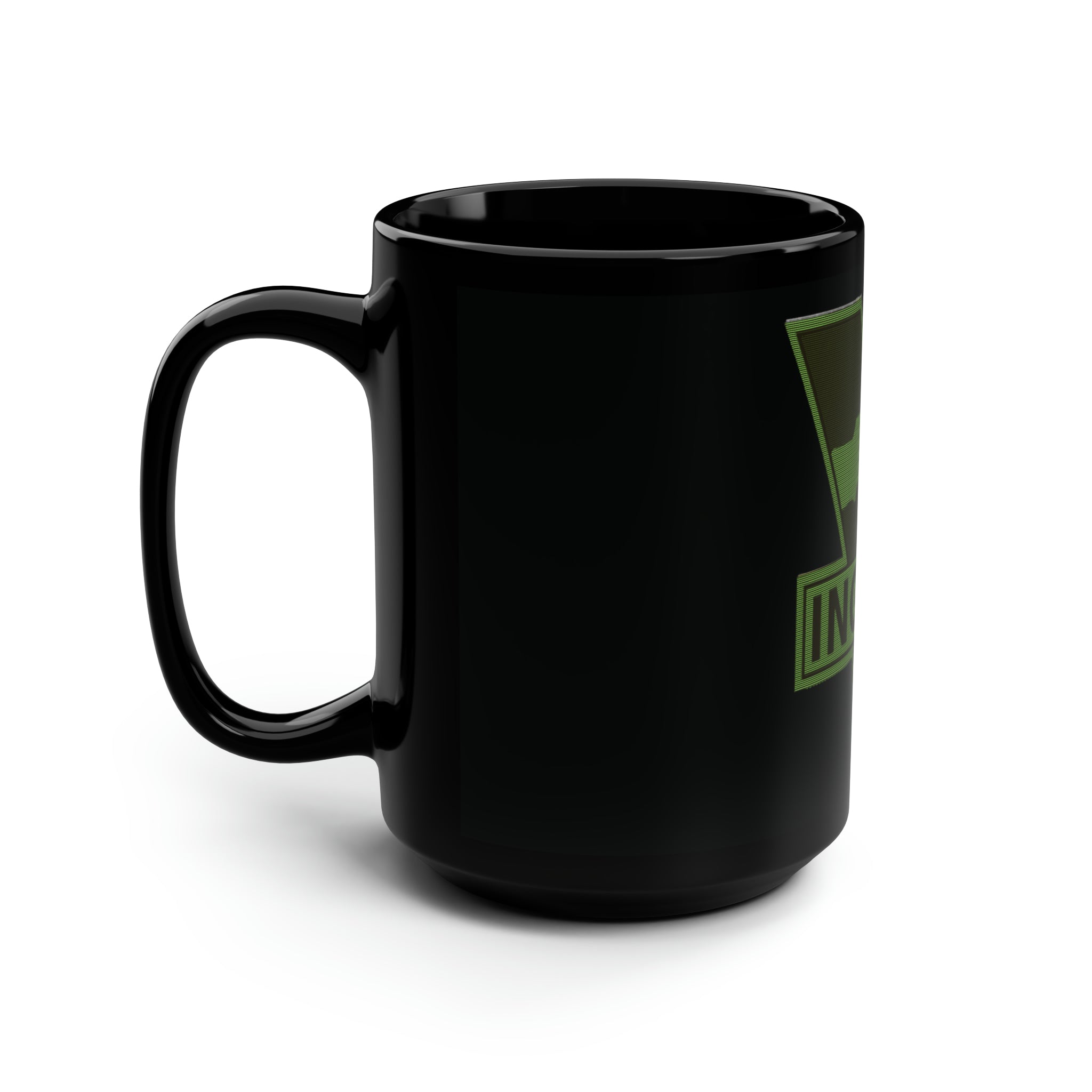 IngSoc Party Accent Black Coffee Mug, 15oz