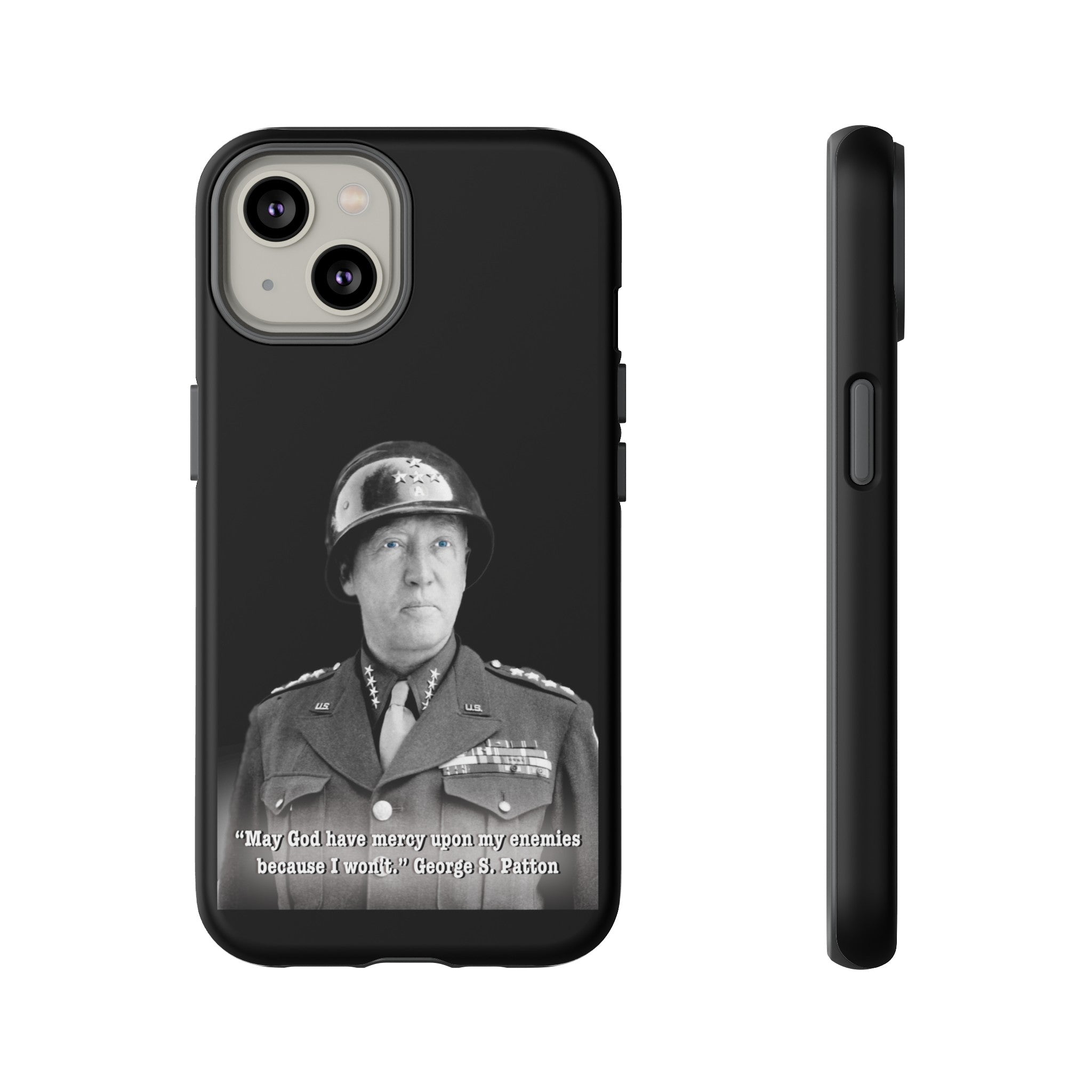 George S. Patton Jr. Tough Cases Black & White