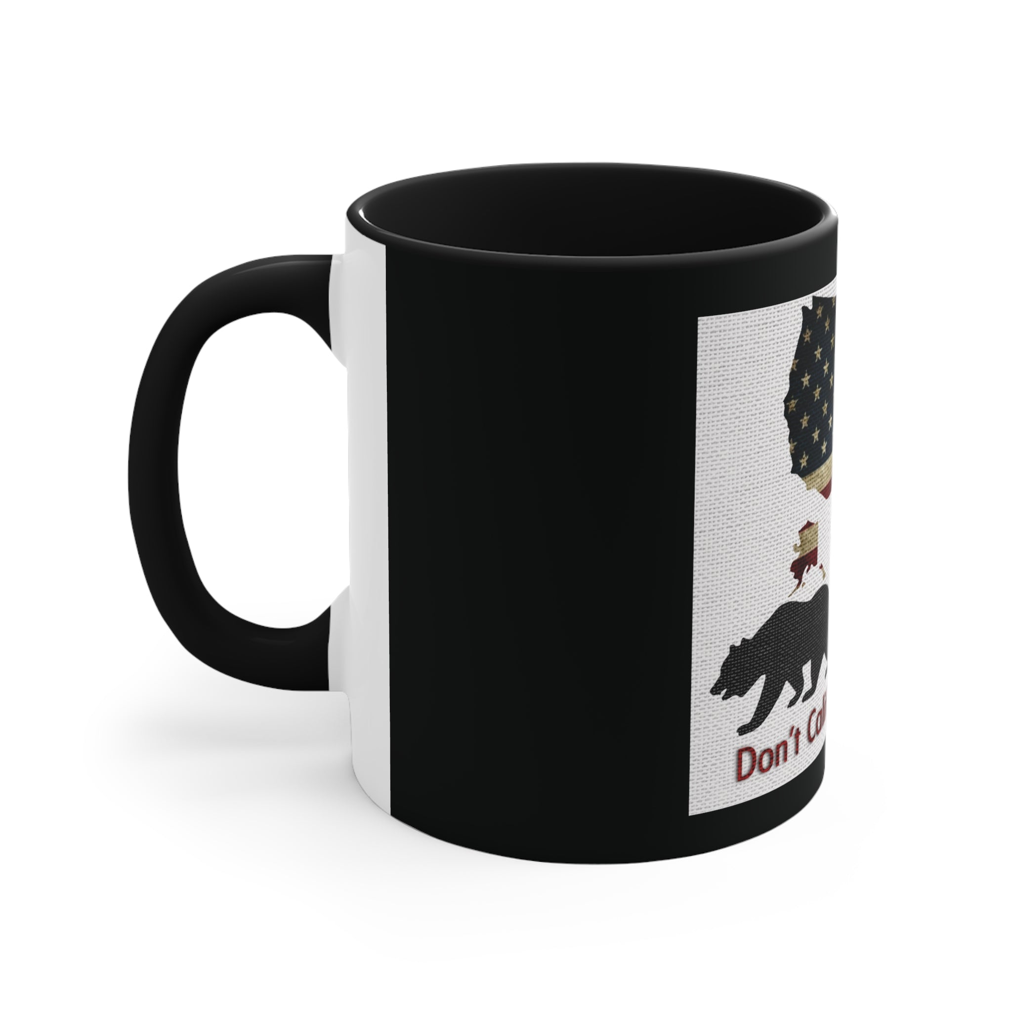 Don't Californicate America Accent Coffee Mug, 11oz