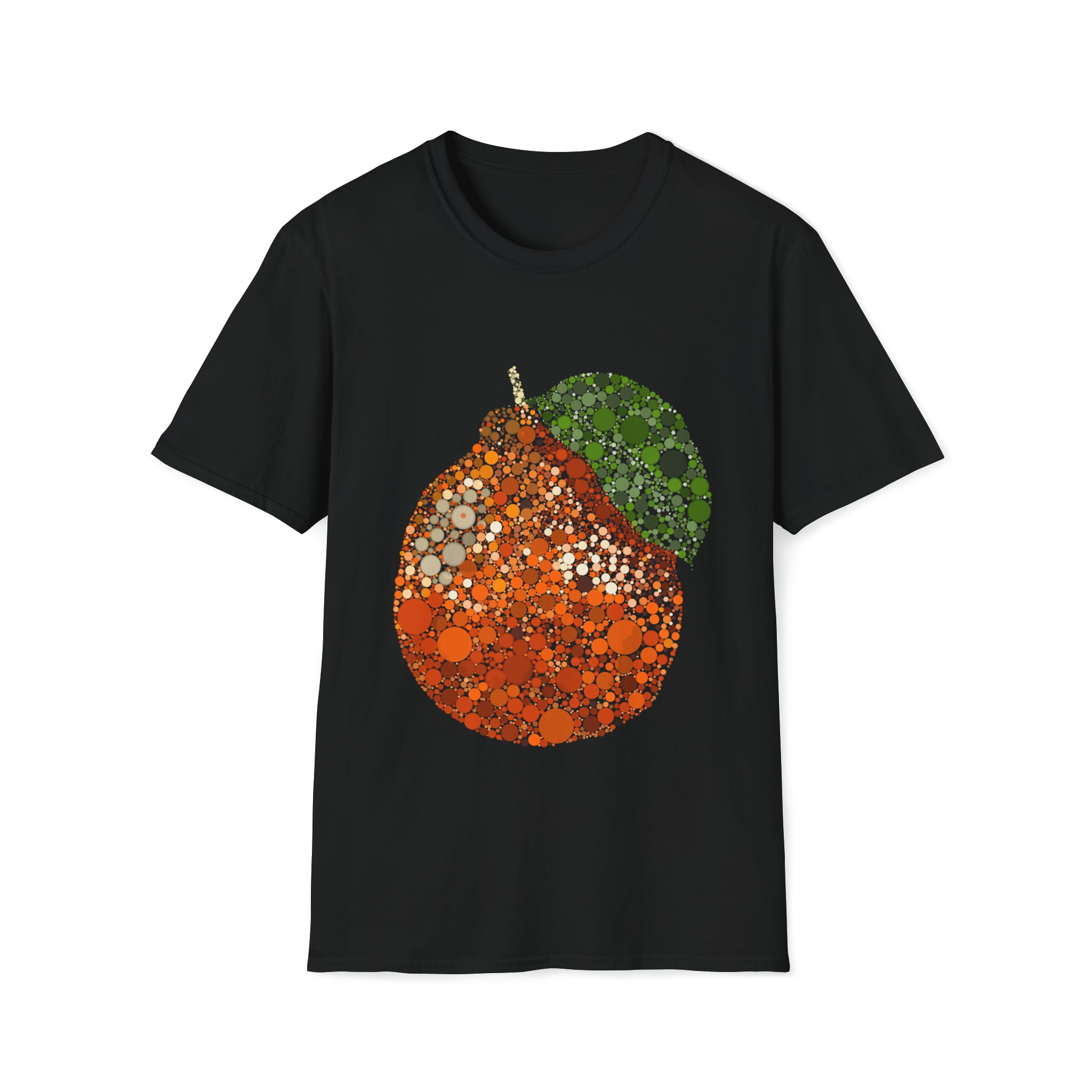 Ishihara Tangelo Fruit Abstract Artwork T-shirt