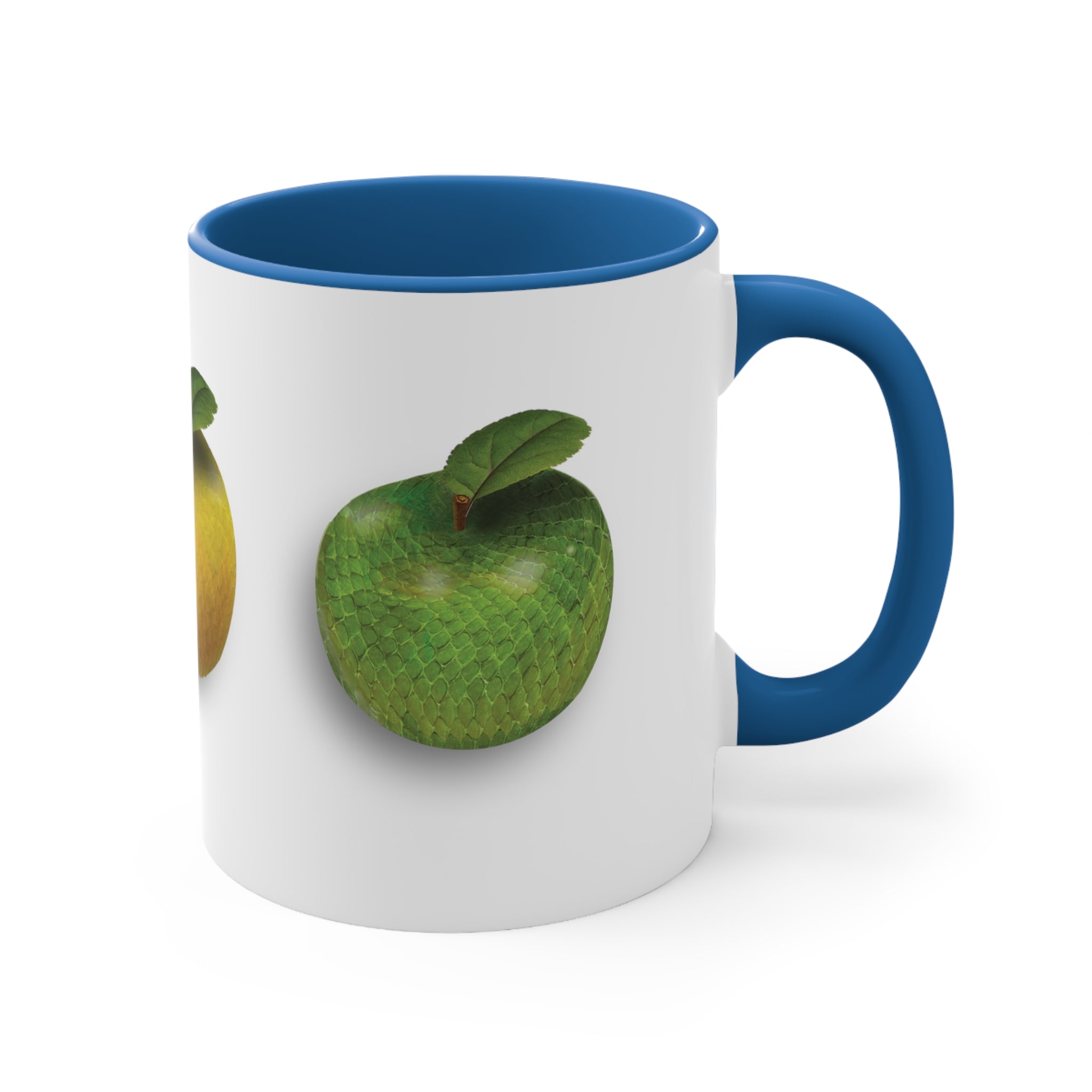 The Adam and Eve Apple: Original Sin Series Accent Coffee Mug, 11oz