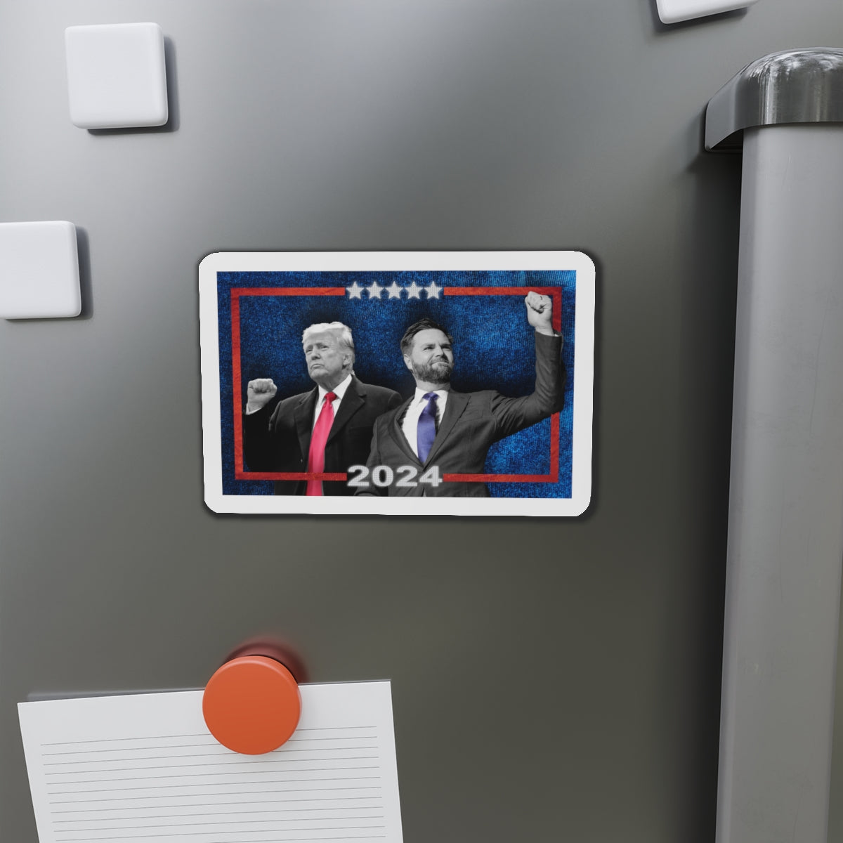 Trump Vance Make America Great Again Portrait! 2024 Die-Cut Magnets