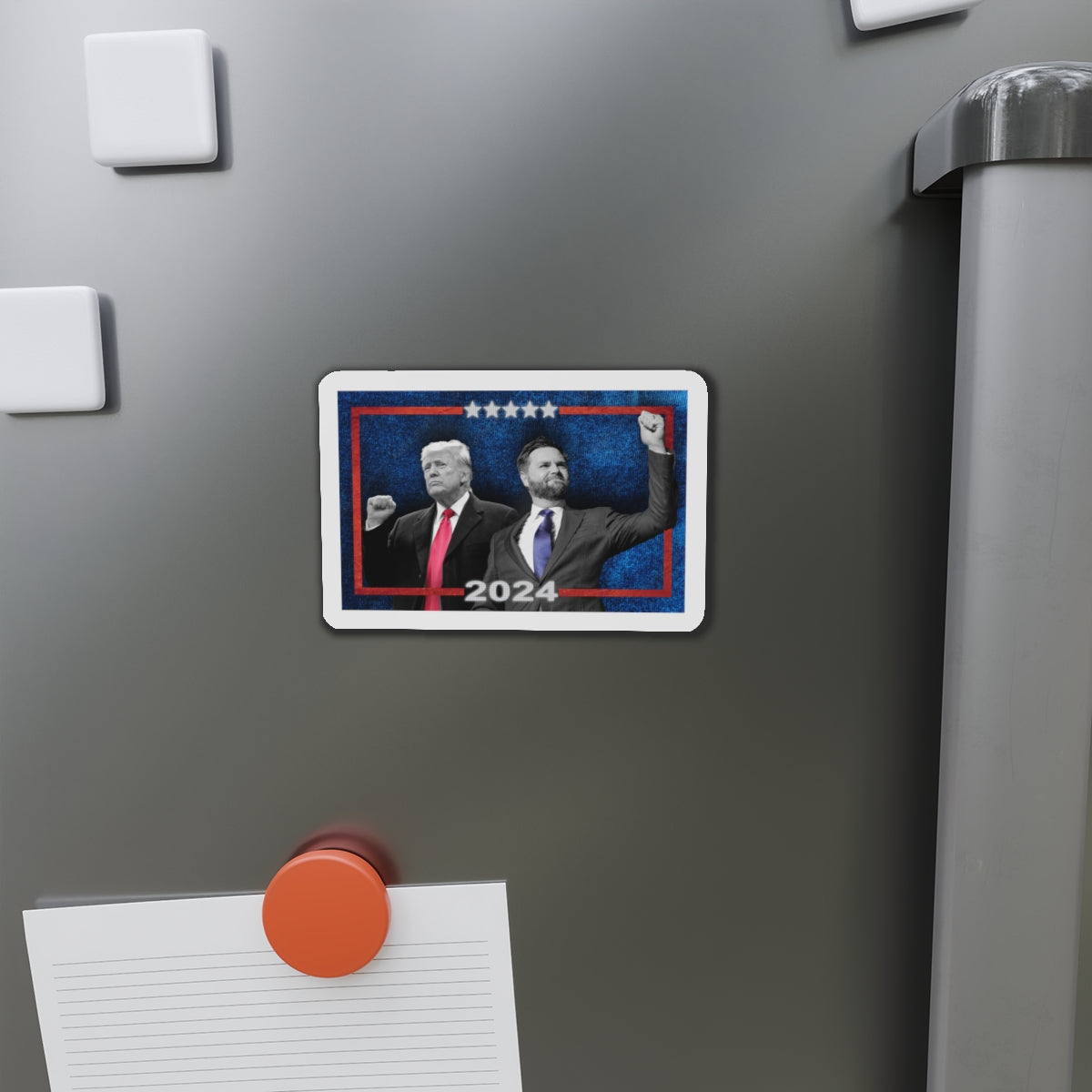 Trump Vance Make America Great Again Portrait! 2024 Die-Cut Magnets