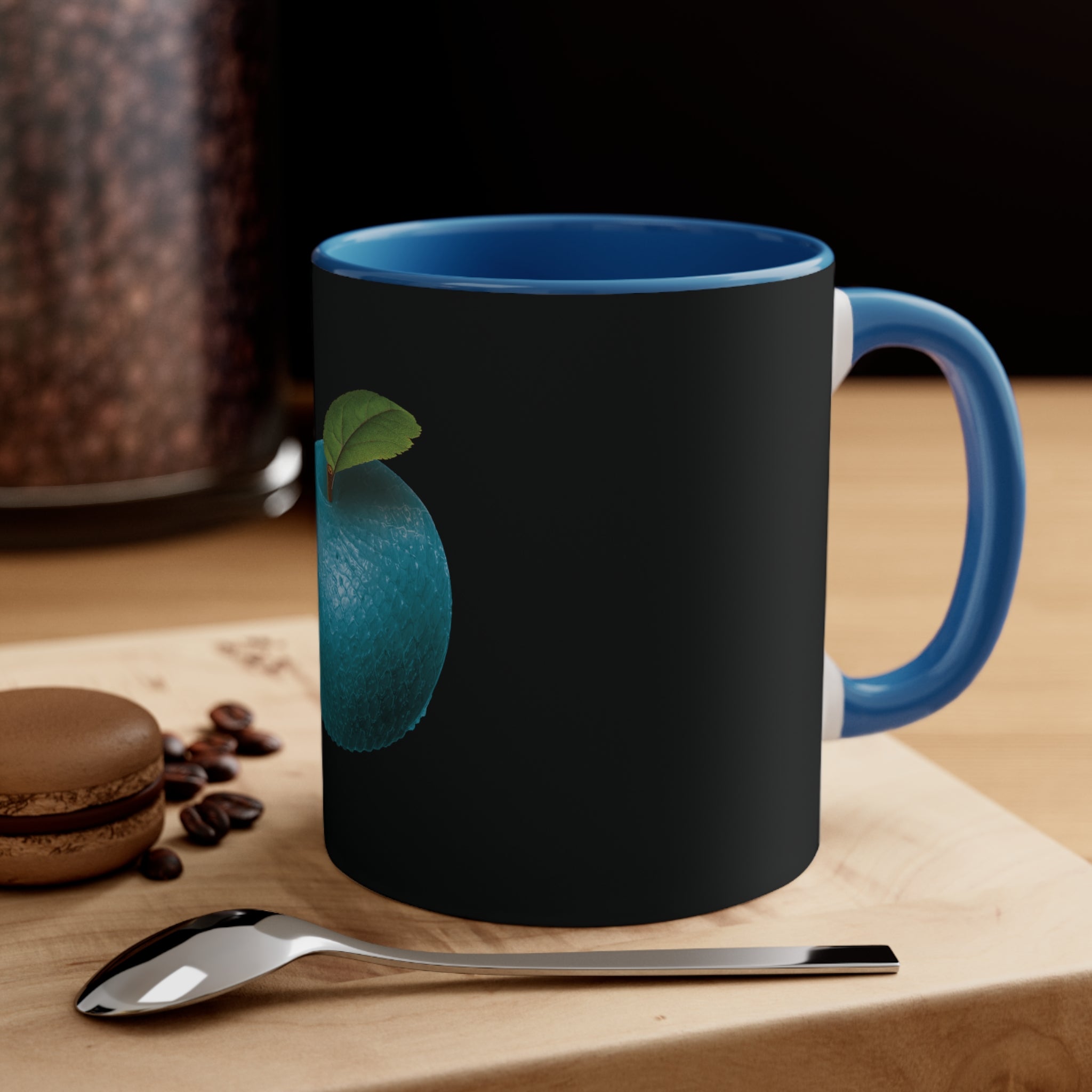 The Adam and Eve Apple: Original Sin Series Accent Coffee Mug, 11oz