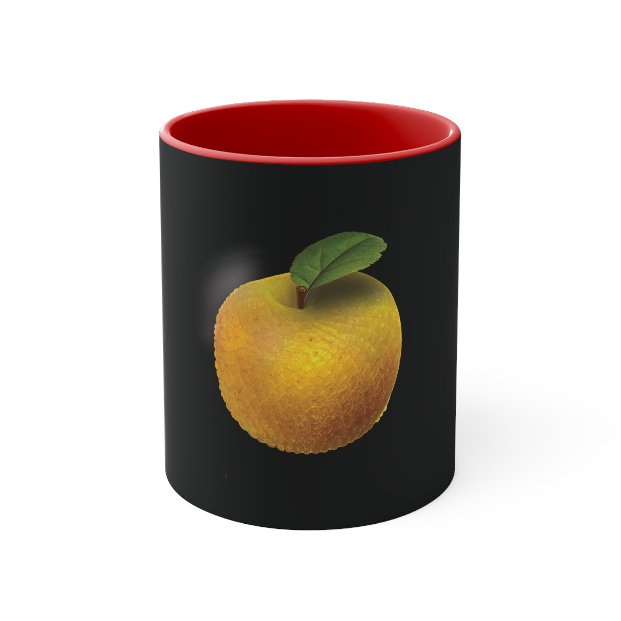 The Adam and Eve Apple: Original Sin Series Accent Coffee Mug, 11oz