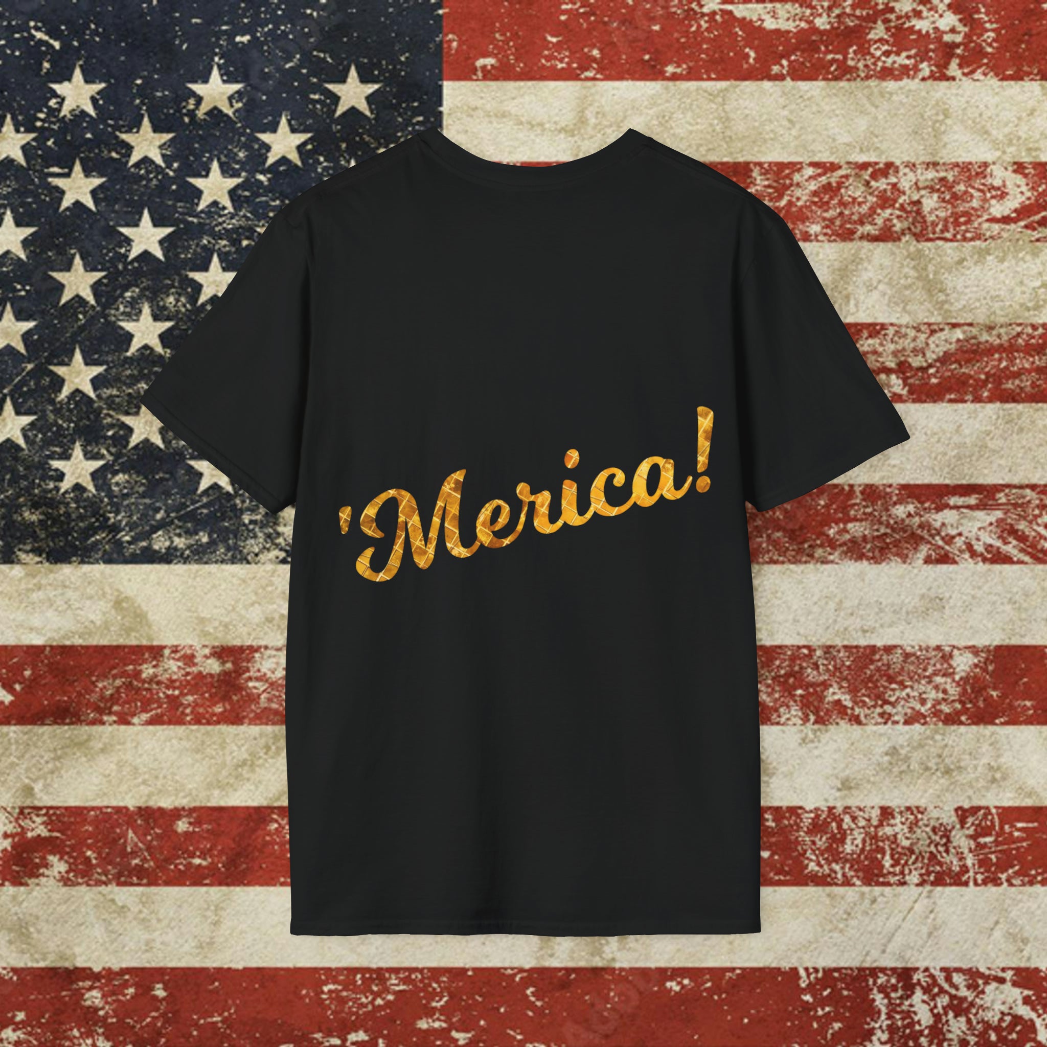 The Ultimate 'Merica! Limited Edition Gold Mosaic T-Shirt