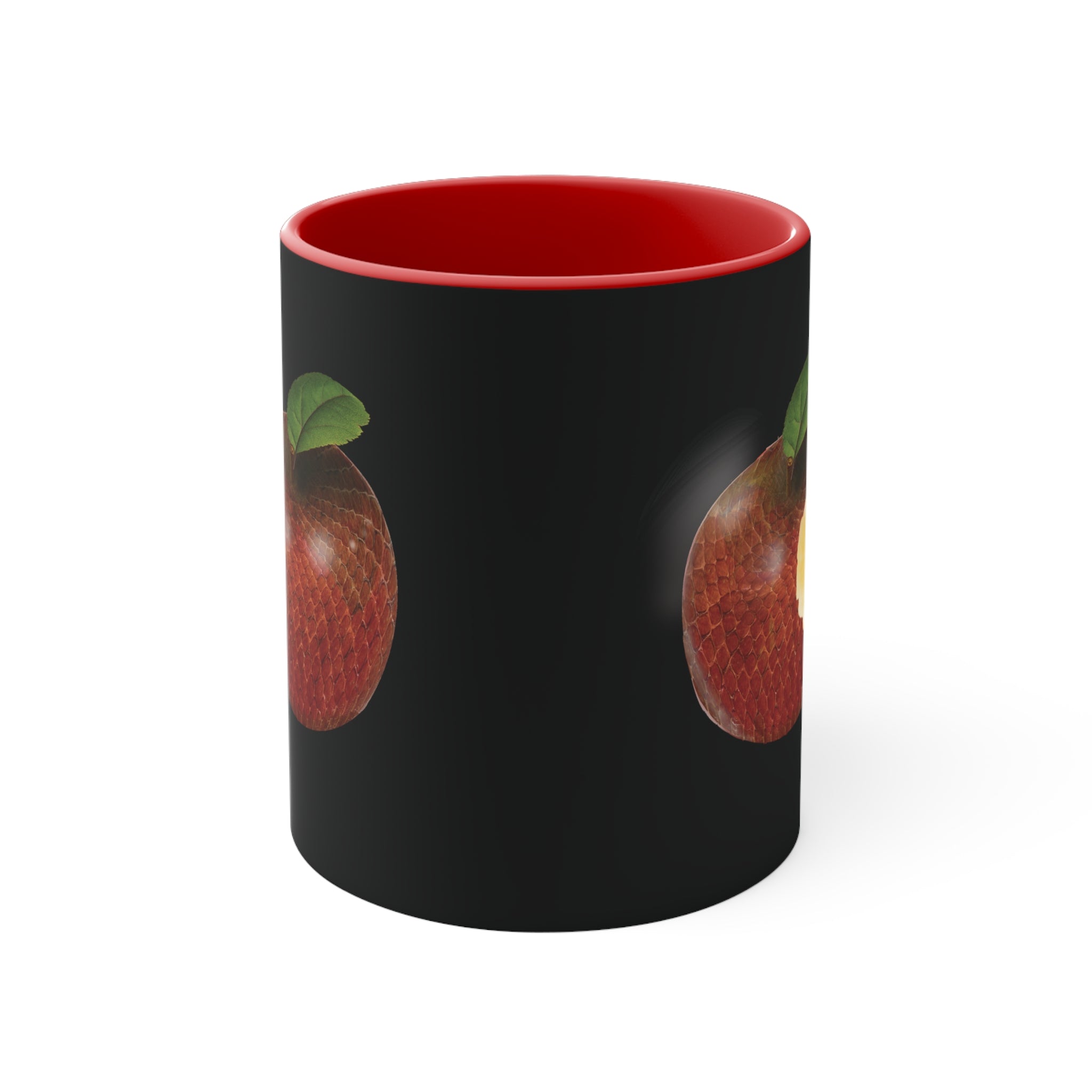 The Adam and Eve Apple: Original Sin Series Accent Coffee Mug, 11oz