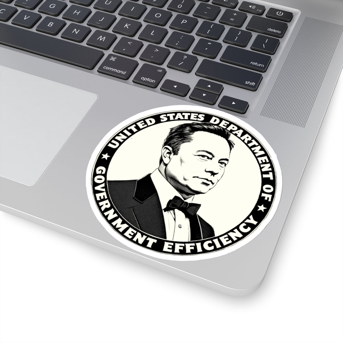 US DOGE Elon Musk Cut Stickers