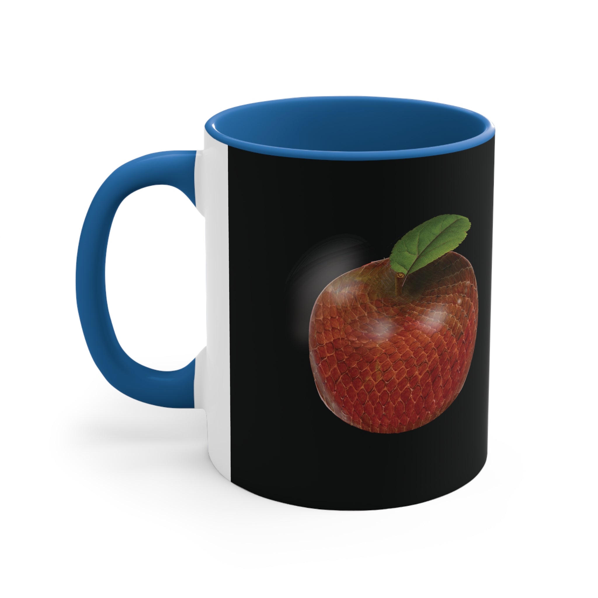 The Adam and Eve Apple: Original Sin Series Accent Coffee Mug, 11oz