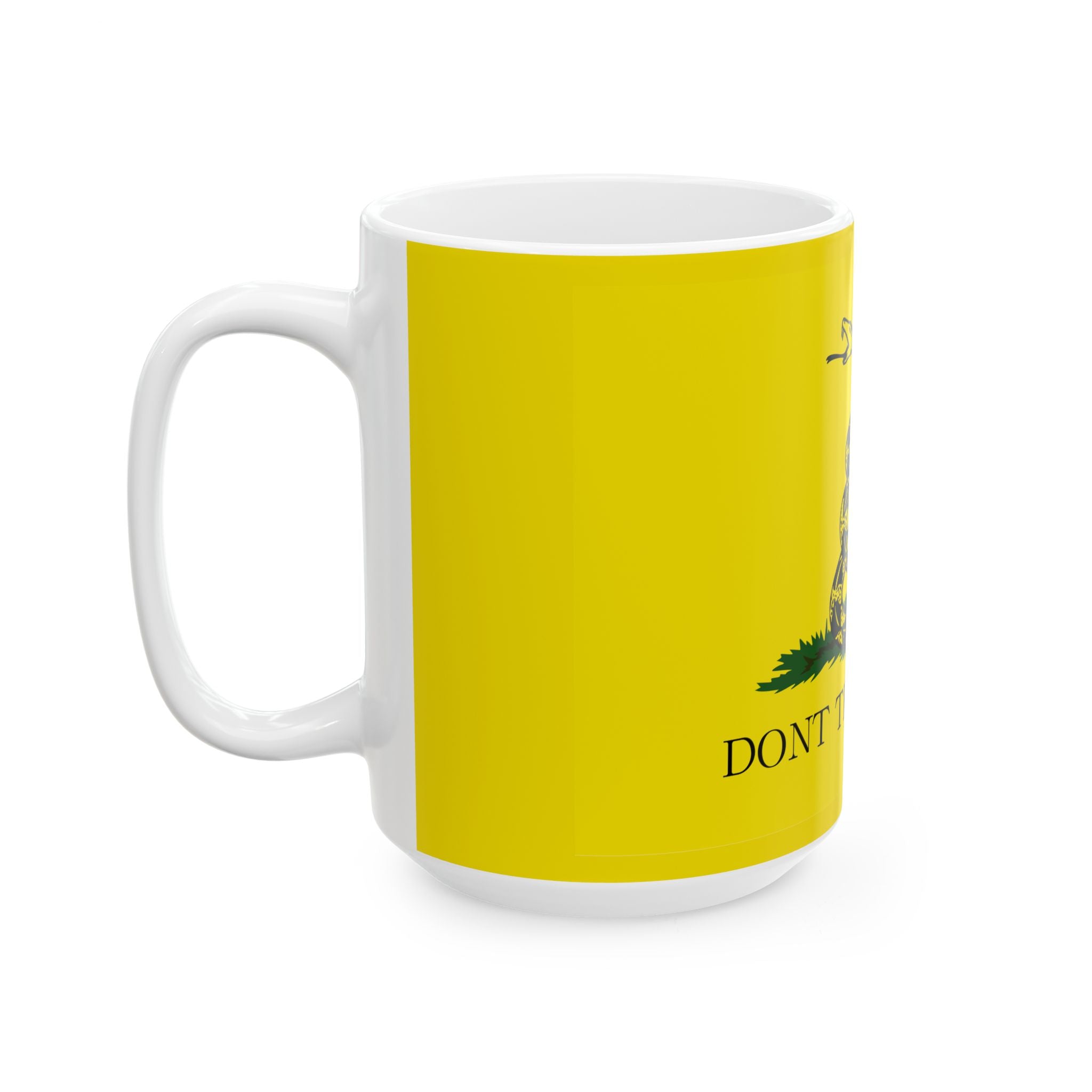 Gadsden flag "Dont Tread on Me" Ceramic Mug, (11oz, 15oz)