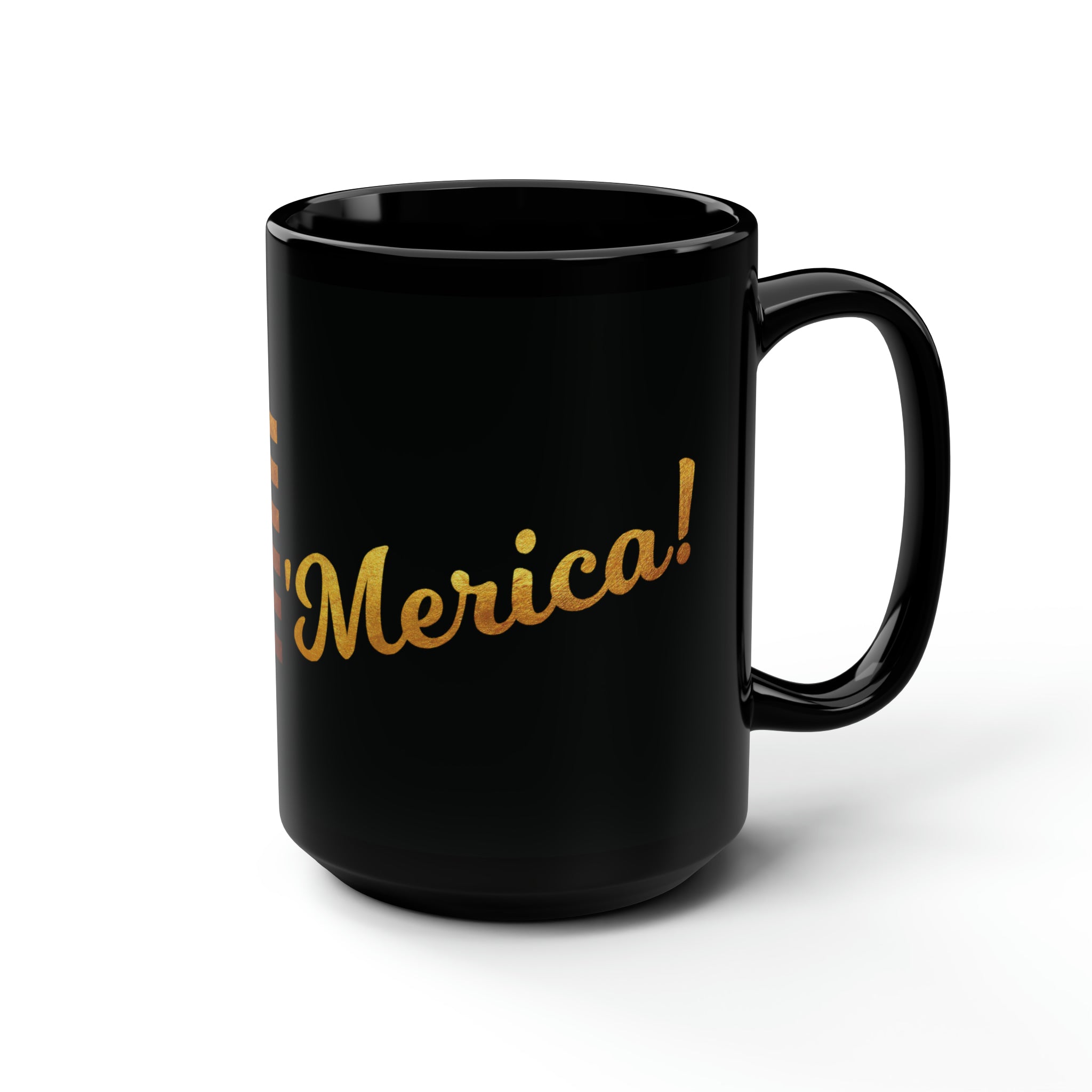 The Ultimate 'Merica! Limited Edition Gold Leaf Accent Coffee Mug, 15oz