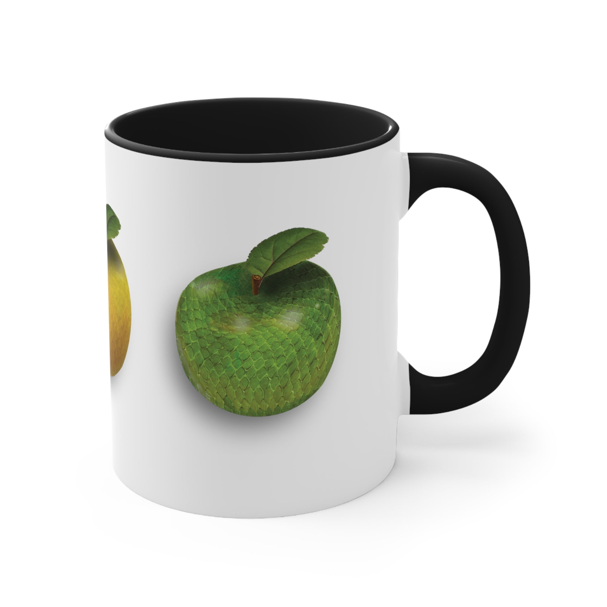 The Adam and Eve Apple: Original Sin Series Accent Coffee Mug, 11oz