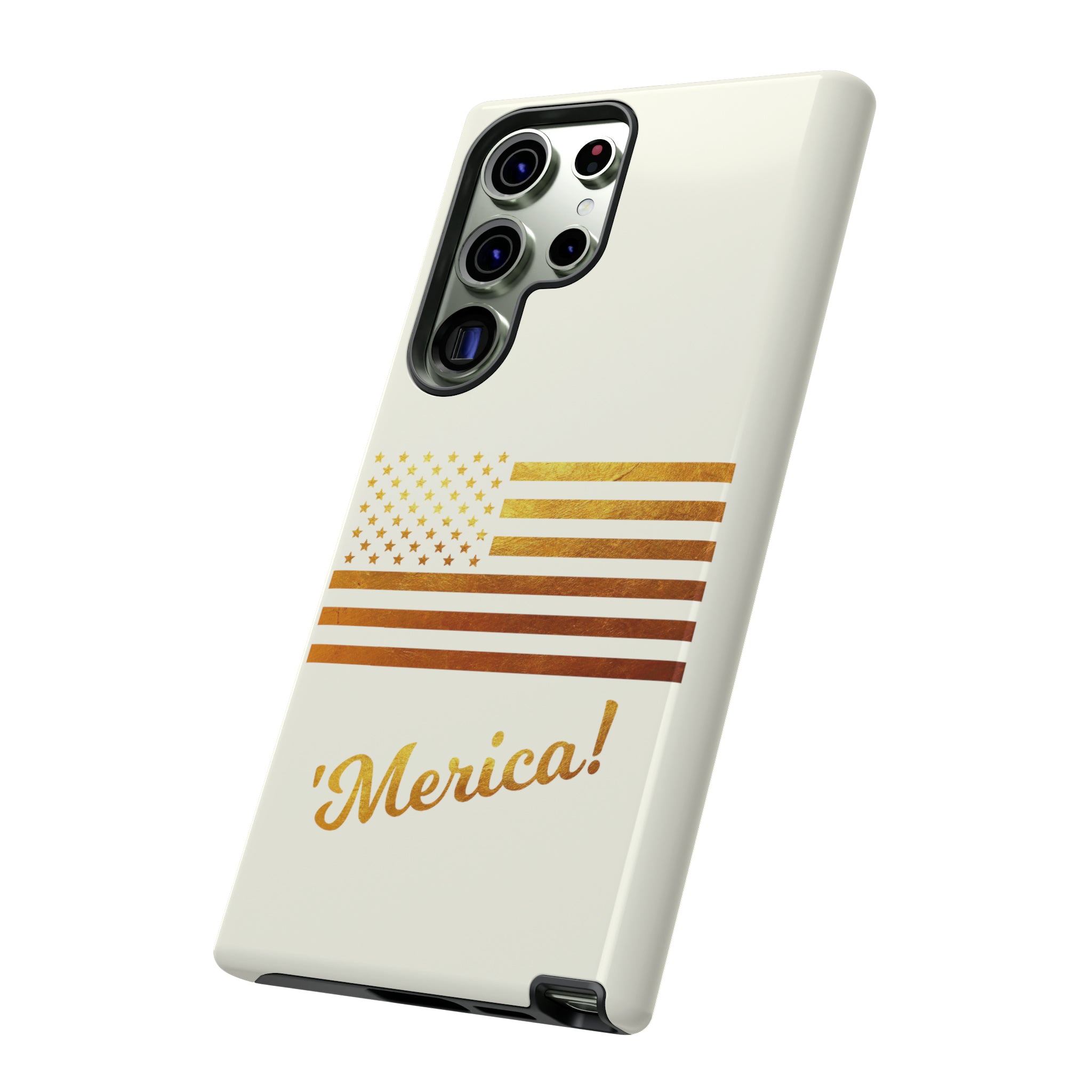 The Ultimate 'Merica and American Flag in Gold Leaf Limited Edition Tough Cases