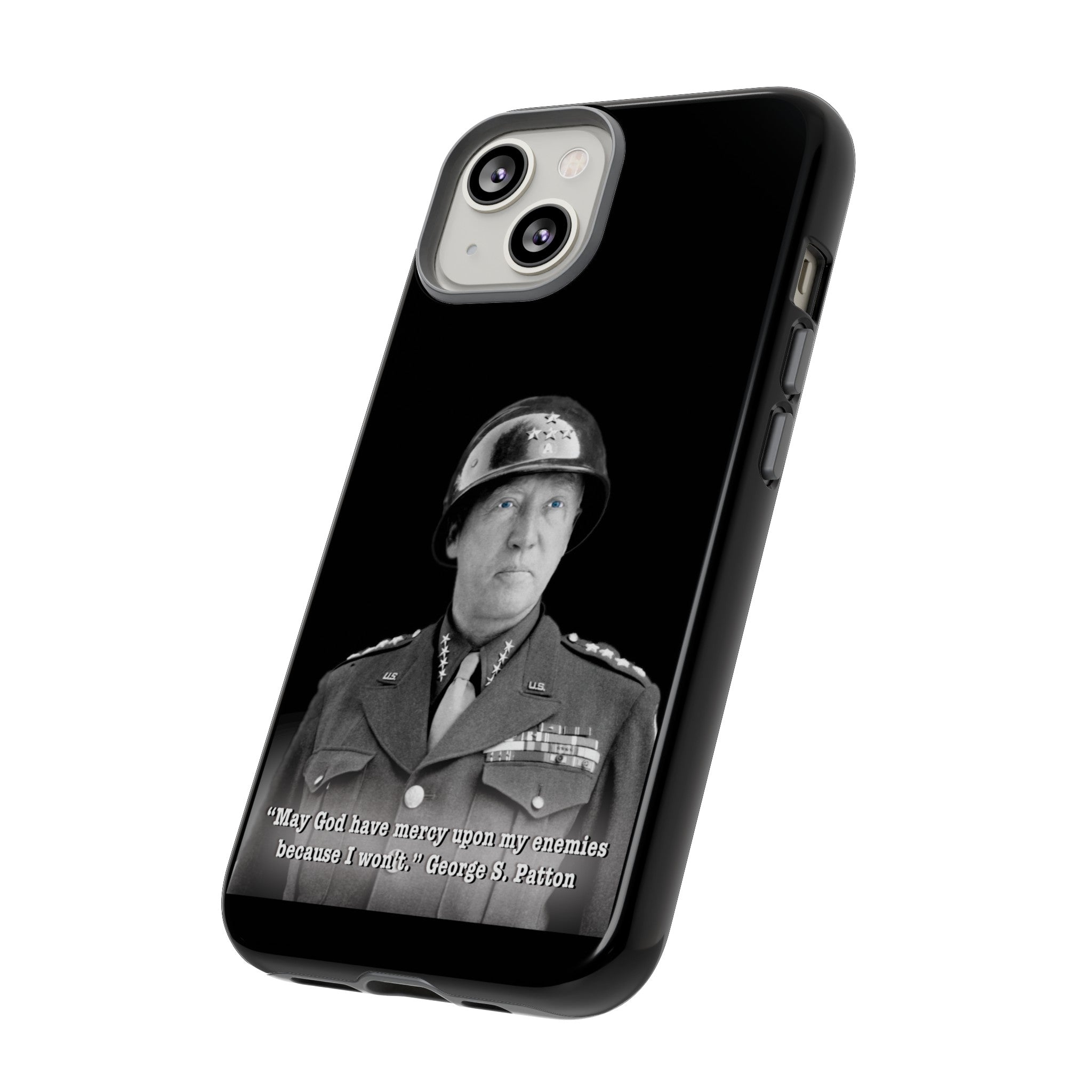 George S. Patton Jr. Tough Cases Black & White