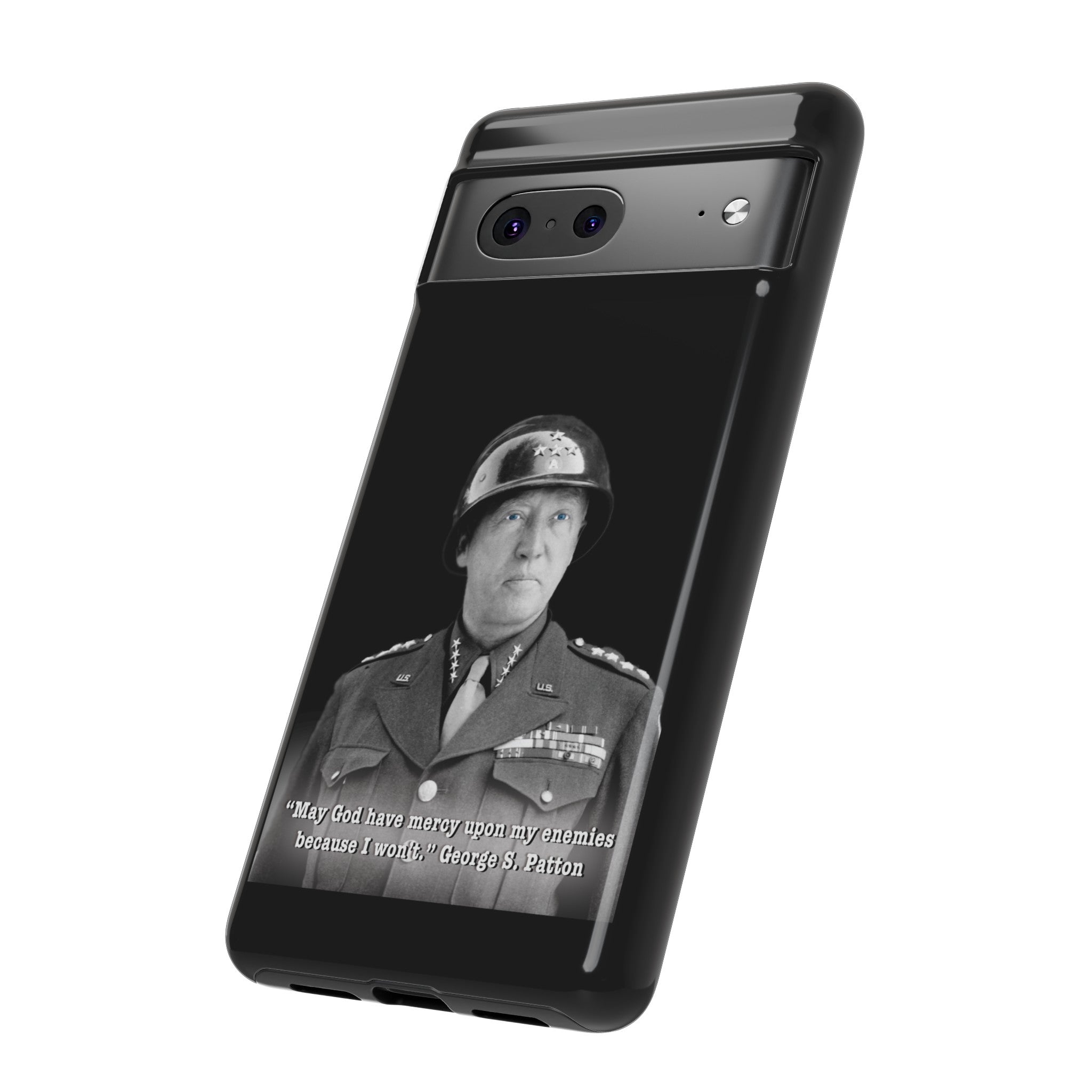 George S. Patton Jr. Tough Cases Black & White