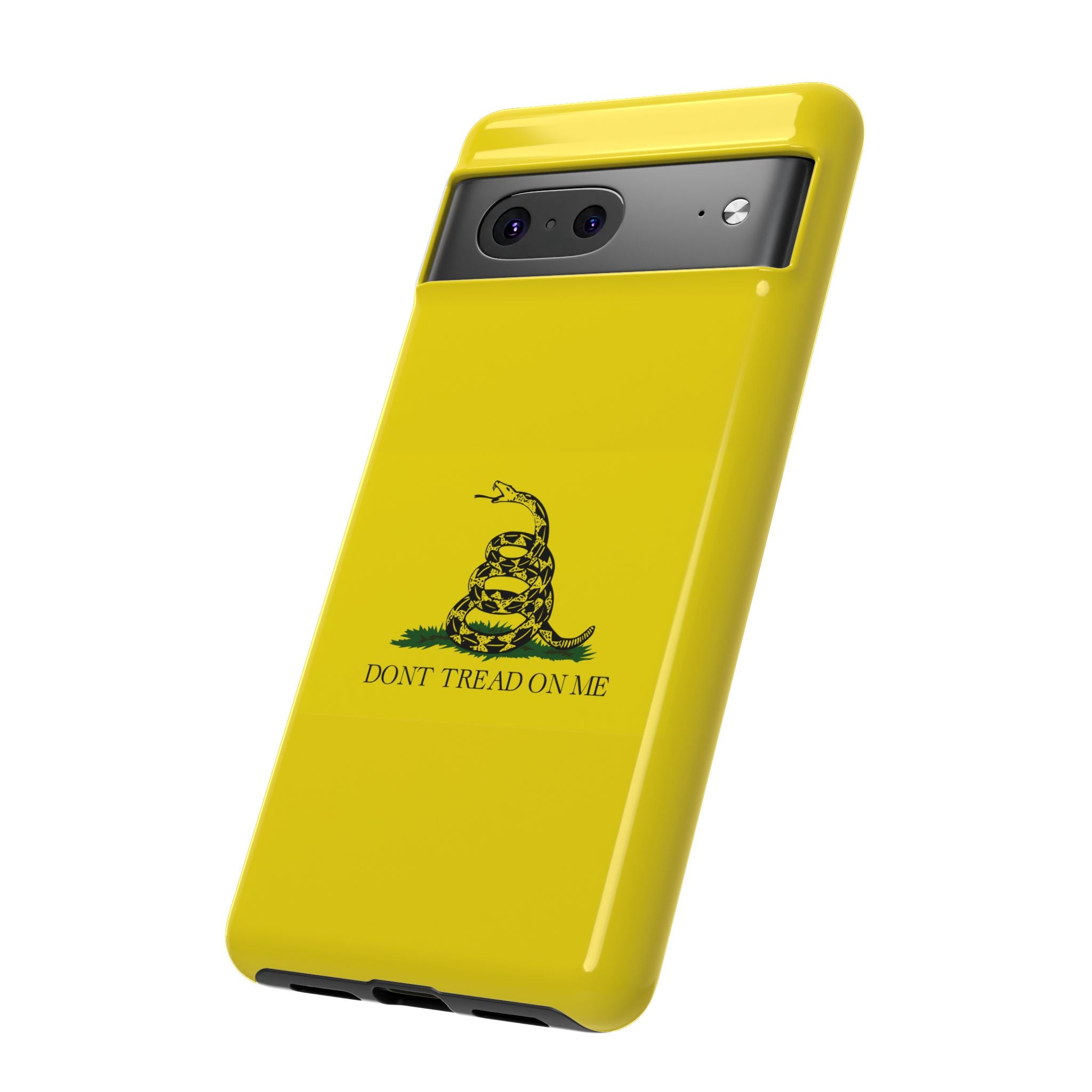 Gadsden flag "Dont Tread on Me" Tough Yellow Cases