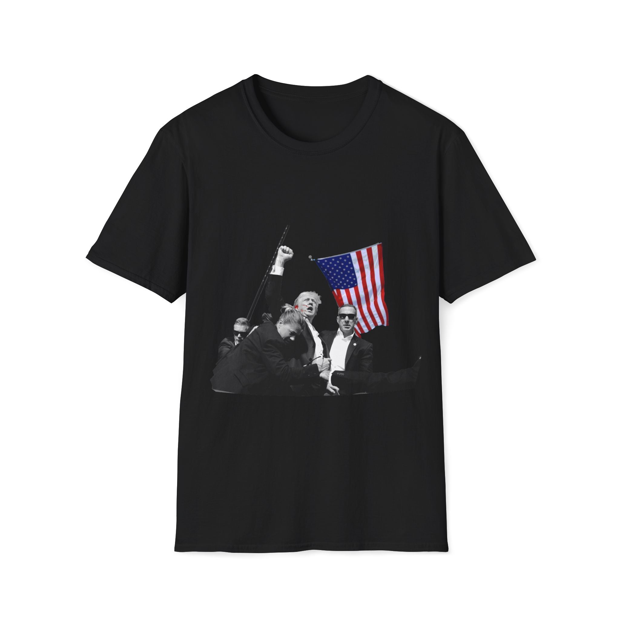 A commemorative Trump 2024 Fight! T Shirt